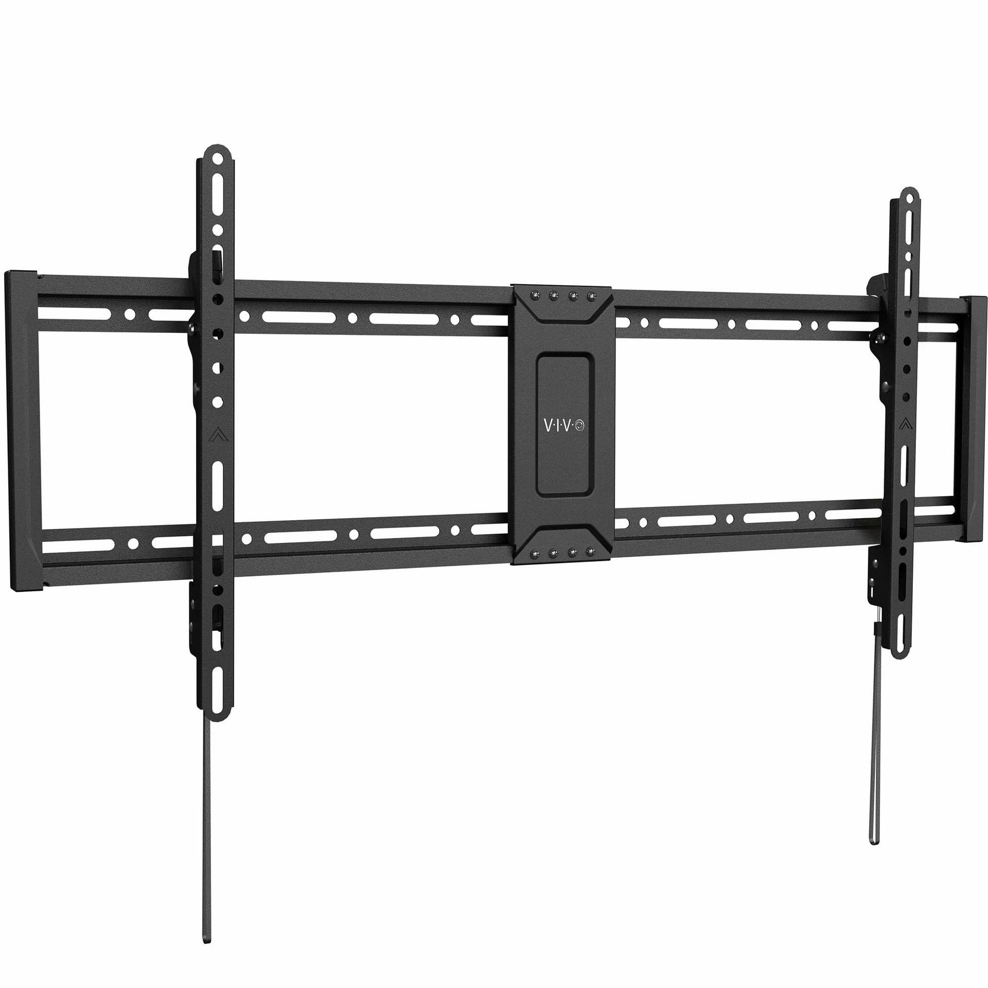Extra Large Heavy-Duty TV Wall Mount Bracket for 43–100 Inch Screens, Tilt & Low Profile Design - Black 43"–100"