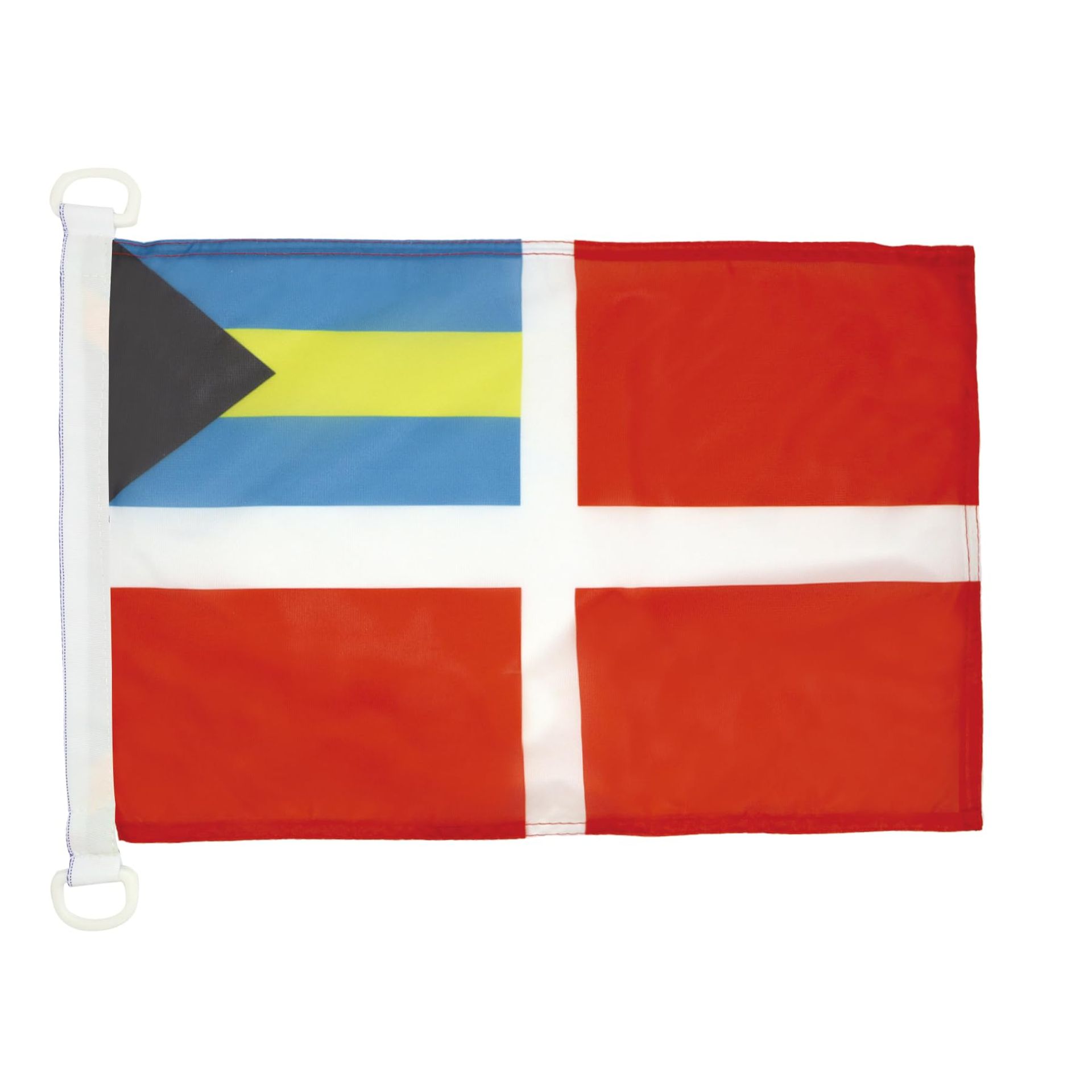 Bahamas Civil Ensign Nautical Flag 18'' x 12'' - Vivid Colours & Durable Polyester for Outdoor & Boat