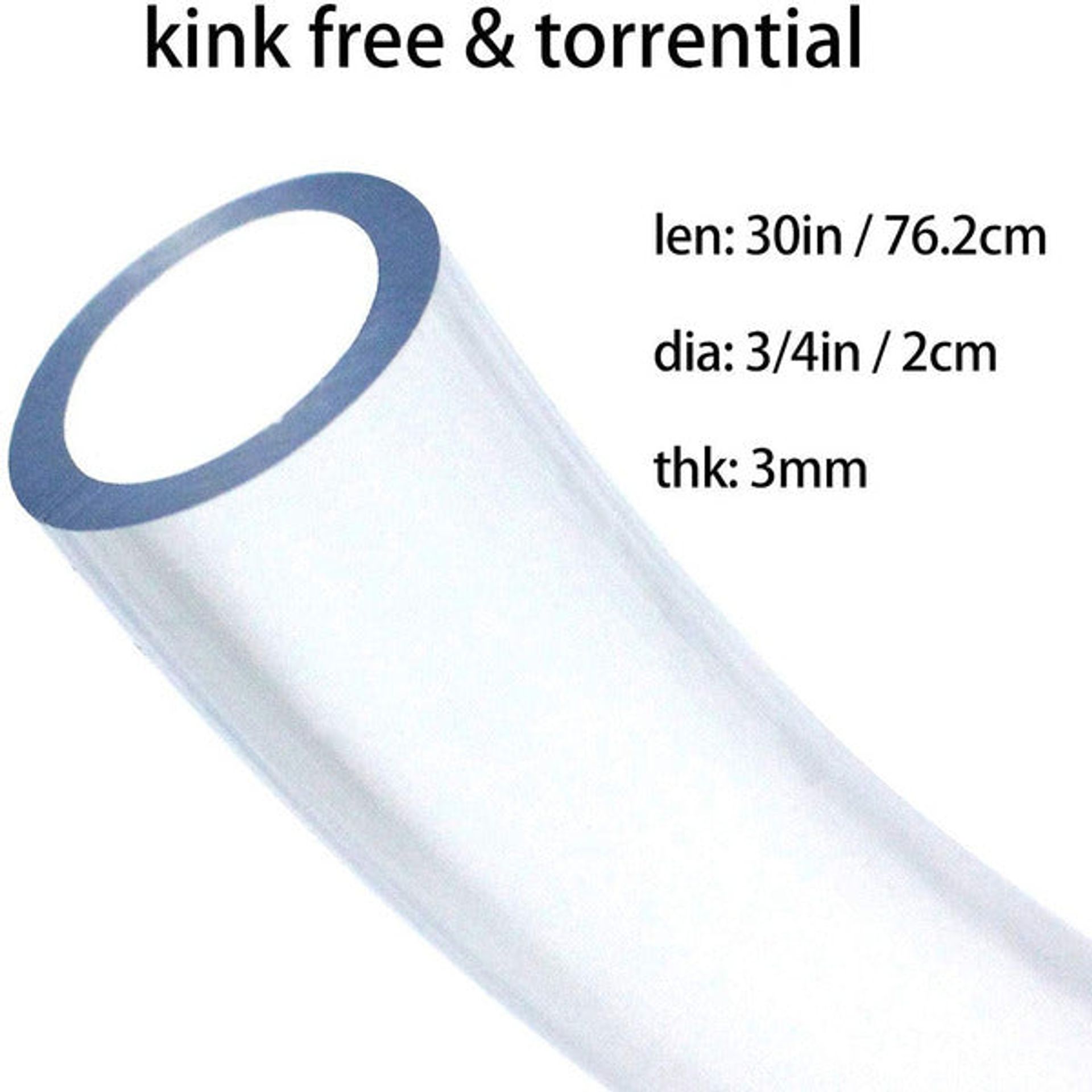 Entonnoir pour bong à bière avec valve – Tube extra long de 76,2 c et