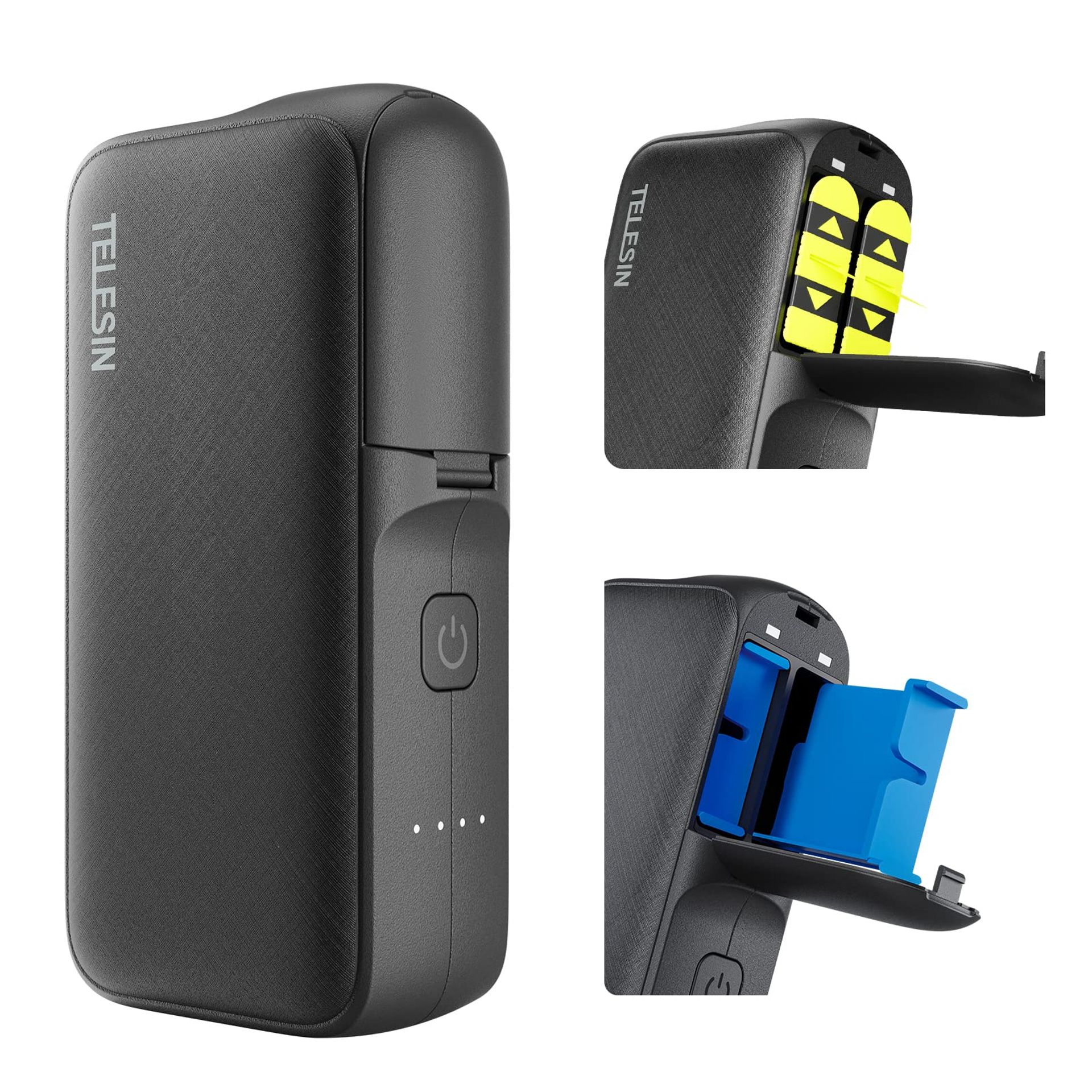 10000mAh Fast Charging Power Bank for GoPro HERO 11/10/9/8/7/6/5 Action Cameras - Portable Multi-Function Battery Supply