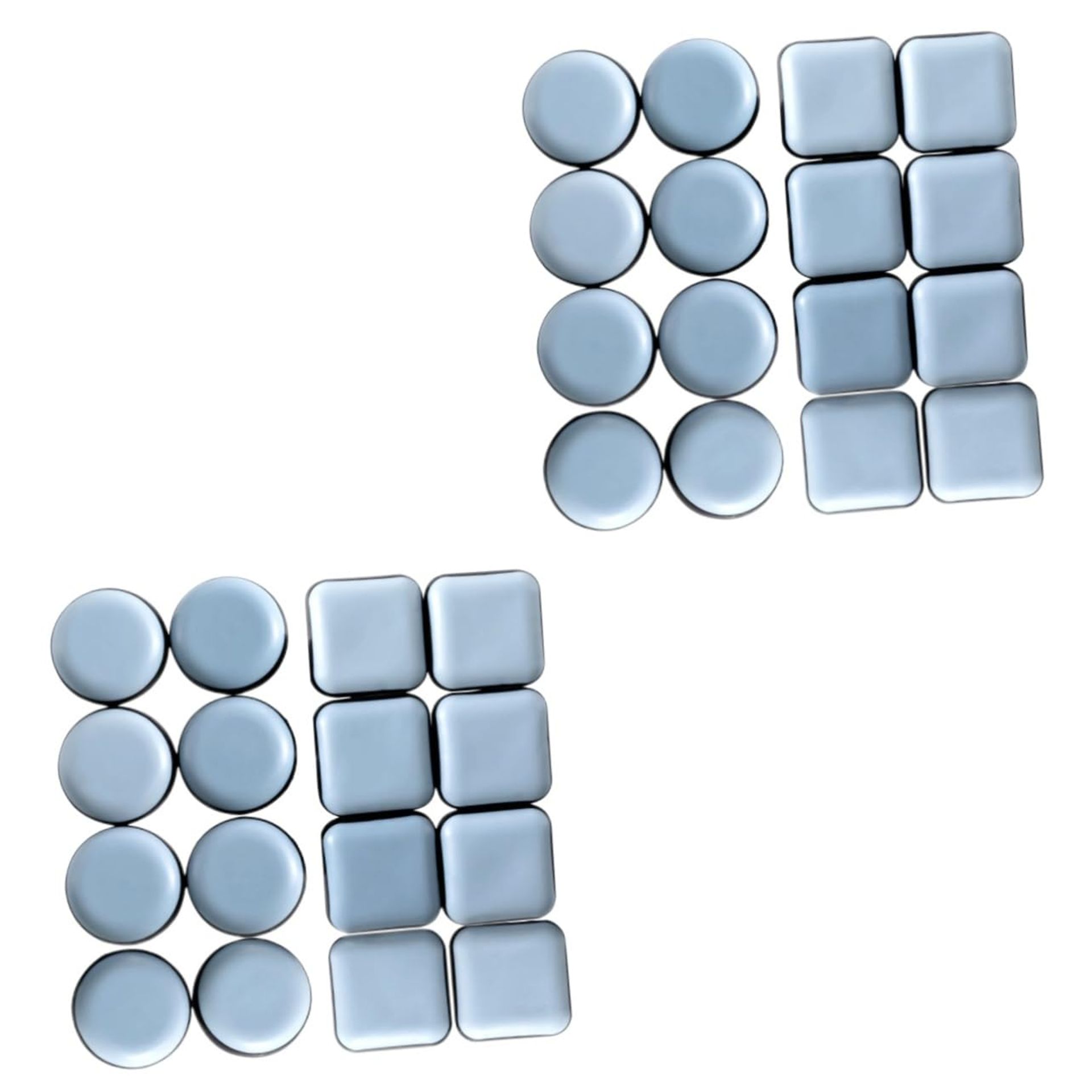32Pcs Self-Adhesive Furniture Sliders & Chair Leg Caps for Hardwood Floor Protection