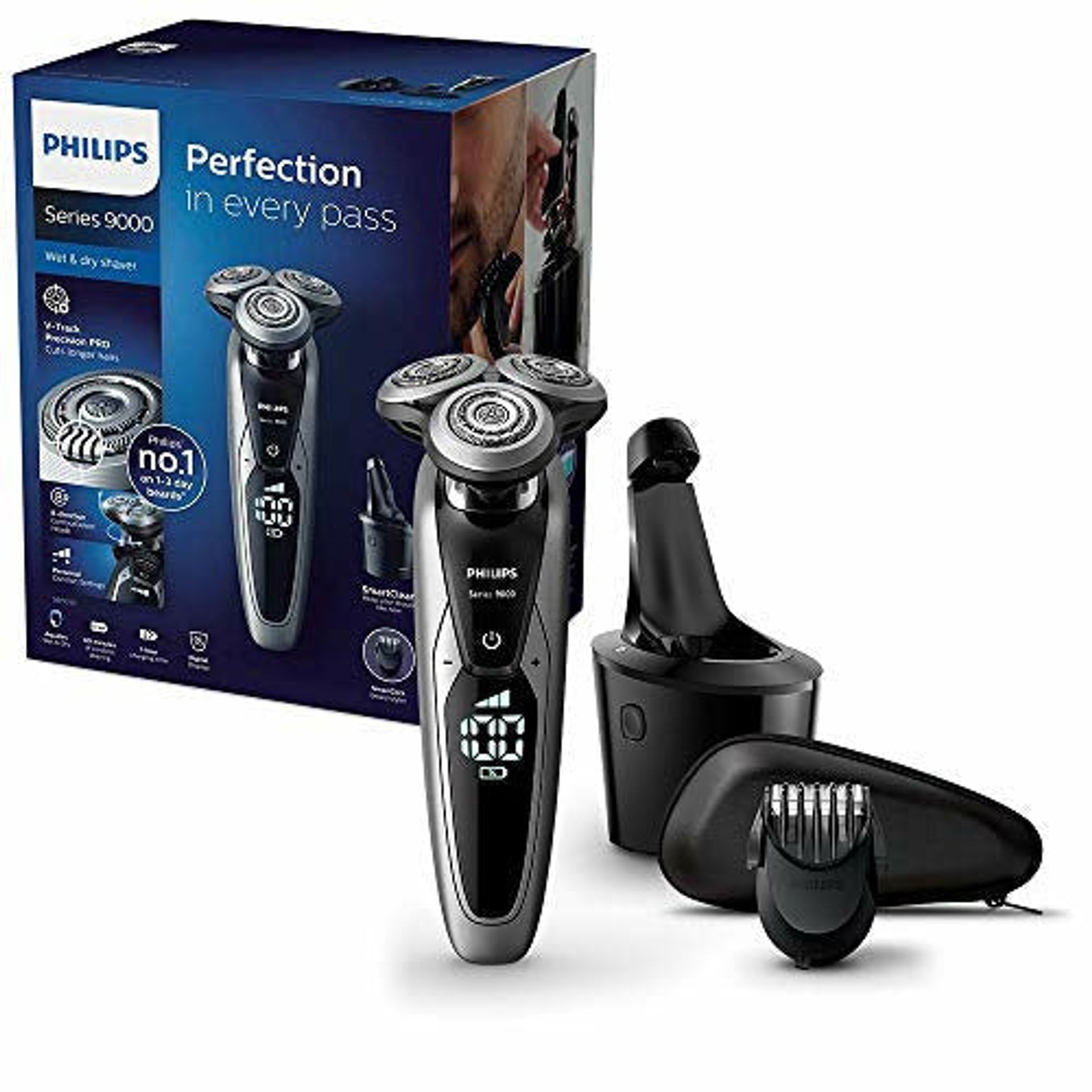 Philips Series 9000 Wet And Dry Men'S Electric Shaver S9711/31