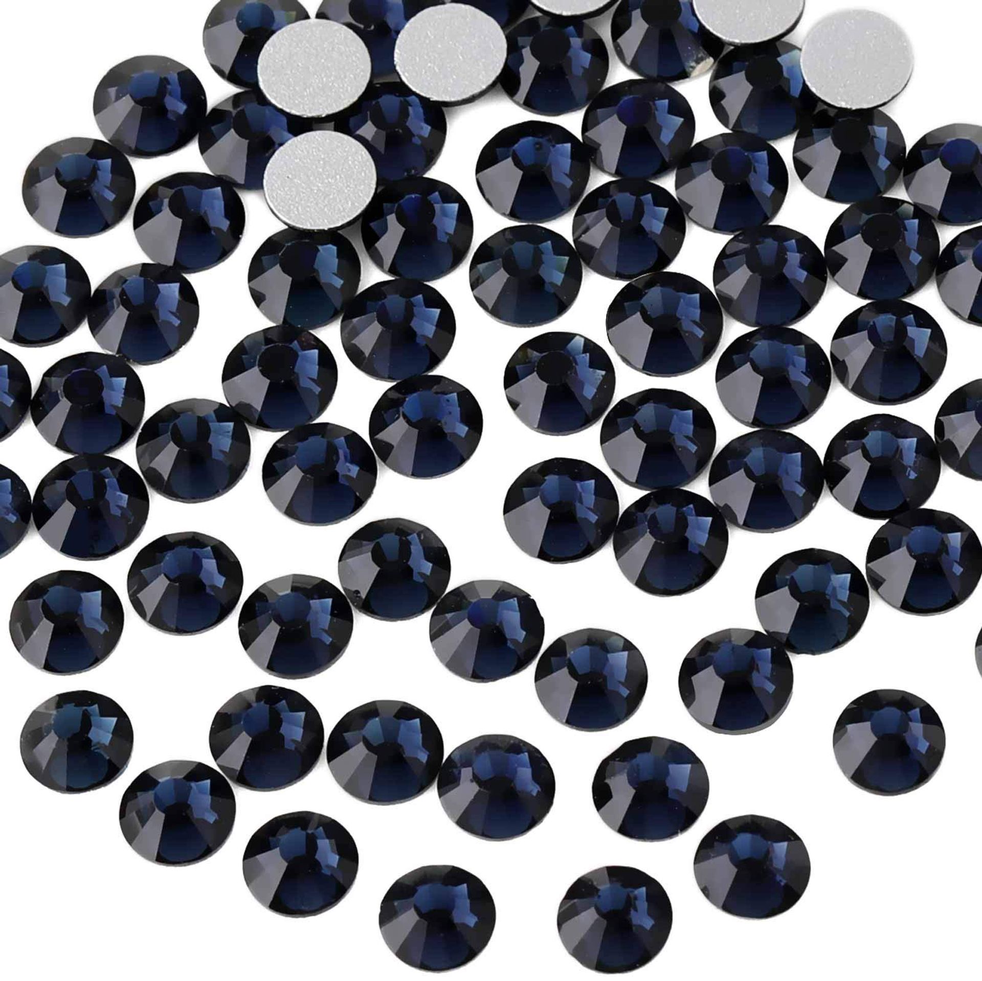 1440 PCS Montana Flat Back Crystal Rhinestones for Nail Art & Crafts - 4.6-4.8mm Gems