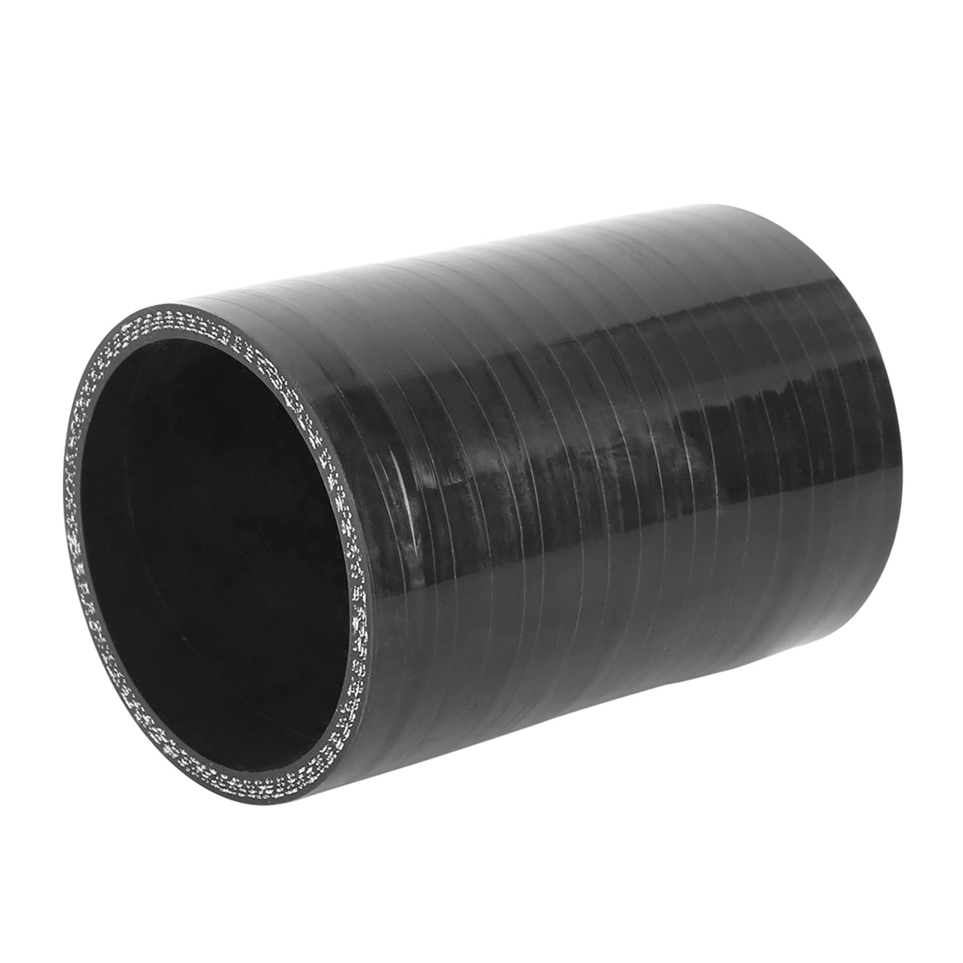 65mm ID Black Silicone Hose Coupler Intercooler Tube - Anti-Corrosion & High Temp Resistant