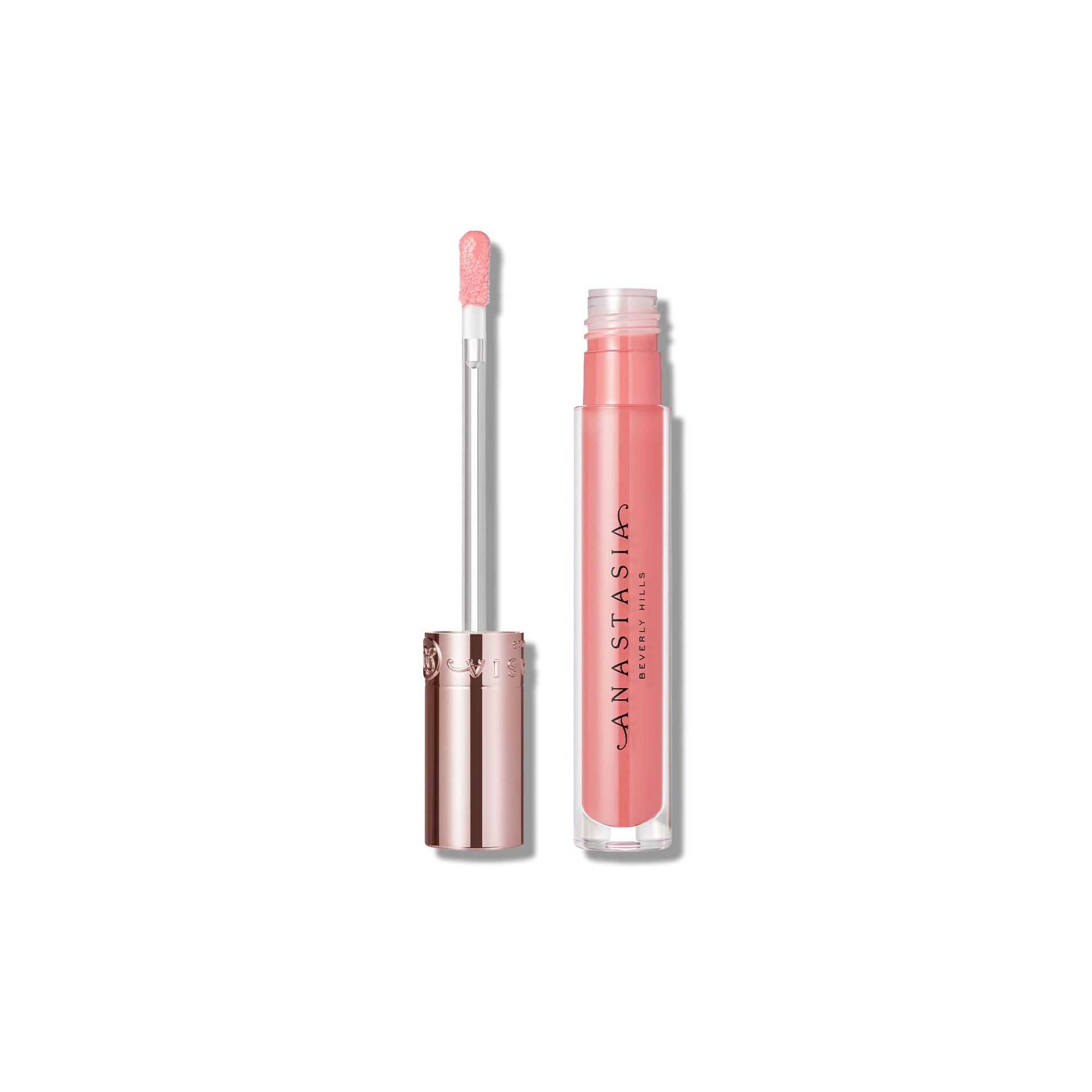 High-Shine Lip Gloss Moisturising Formula Non-Sticky Finish - Baby Pink 1 Count