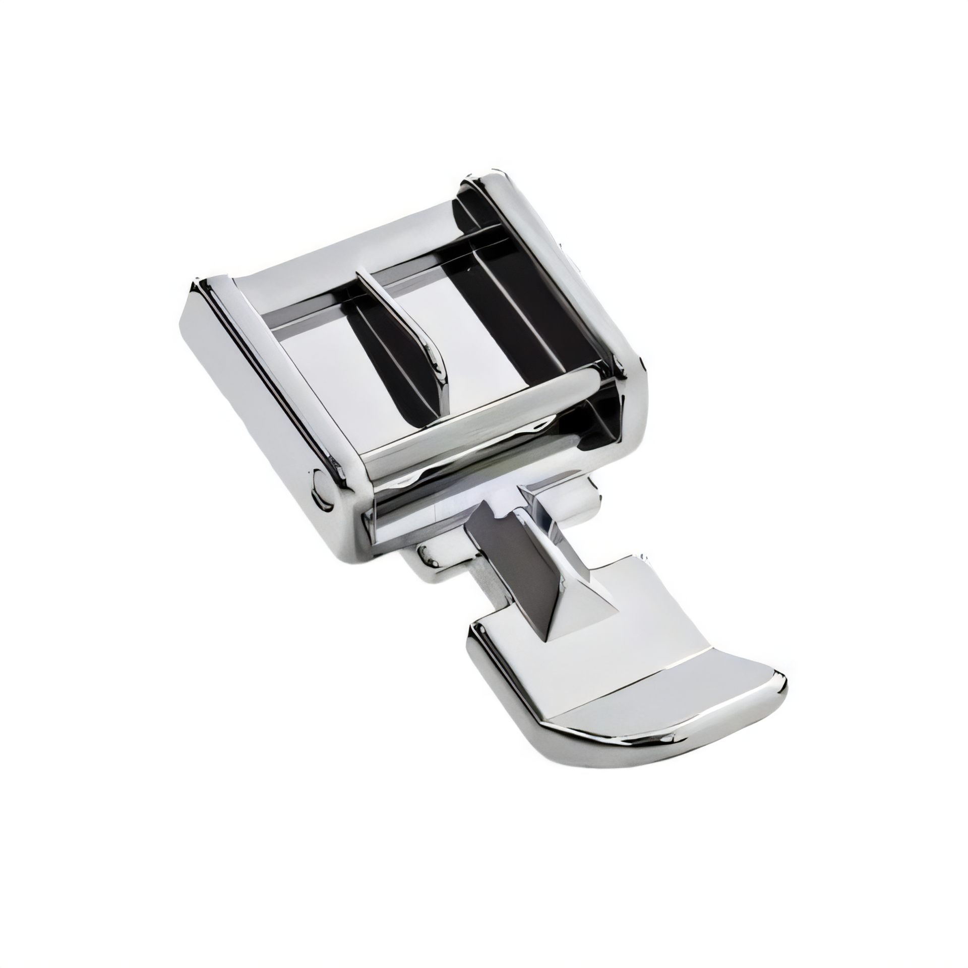 Wide Zipper Sewing Machine Presser Foot for Low Shank Snap-On Machines - Fits Singer, Brother, Janome & More