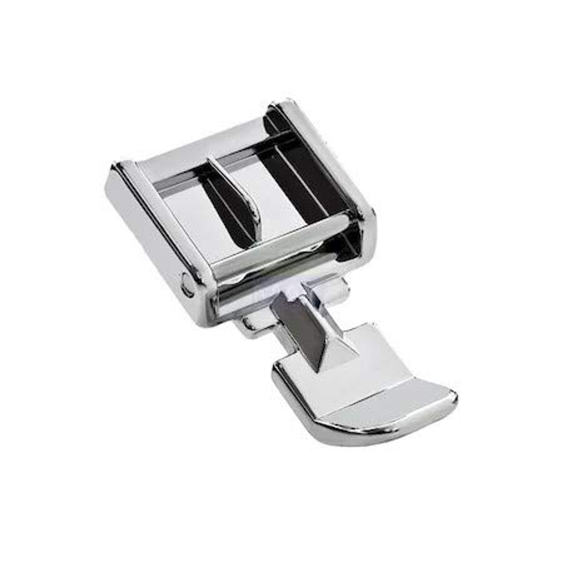 Wide Zipper Sewing Machine Presser Foot for Low Shank Snap-On Machines - Fits Singer, Brother, Janome & More