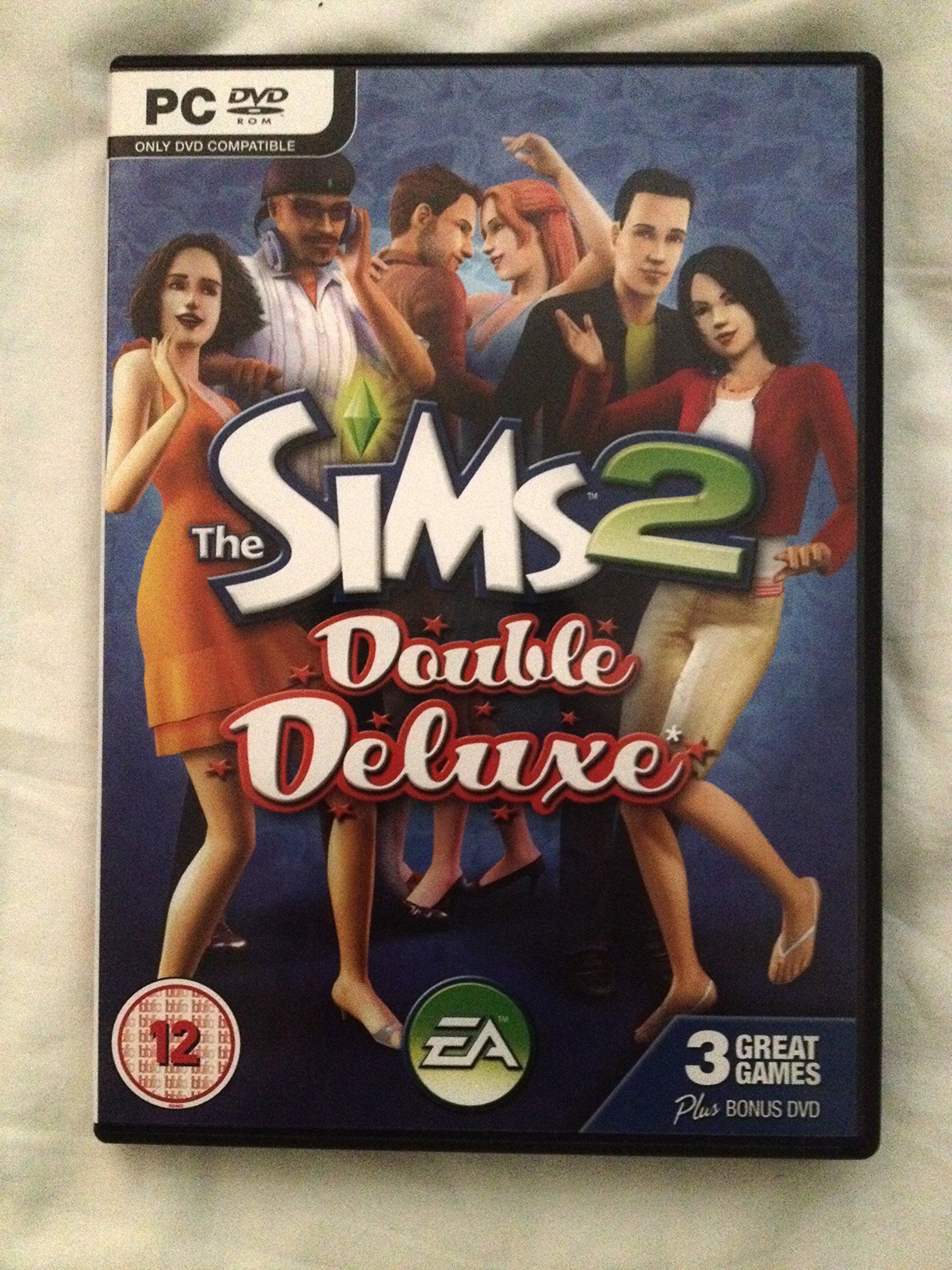 The Sims 2 Double Deluxe PC Game Includes The Sims 2, Nightlife & Bonus Content - DVD Edition