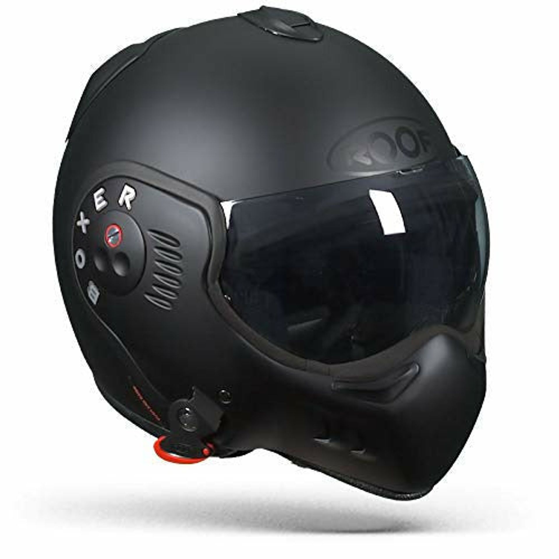 ROOF Helmet Boxer V8, Matt Black, Size S