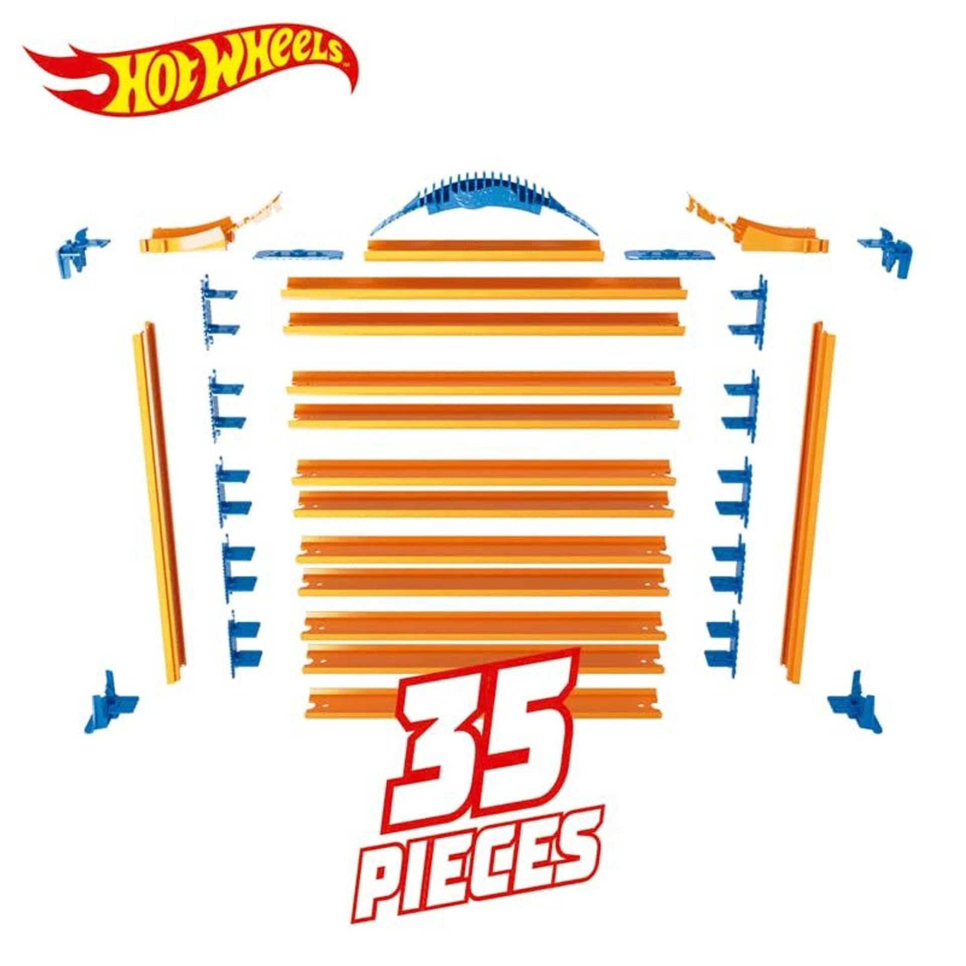 Hot Wheels Rack N' Track Aufbewahrung für 44 Autos oder anderes
