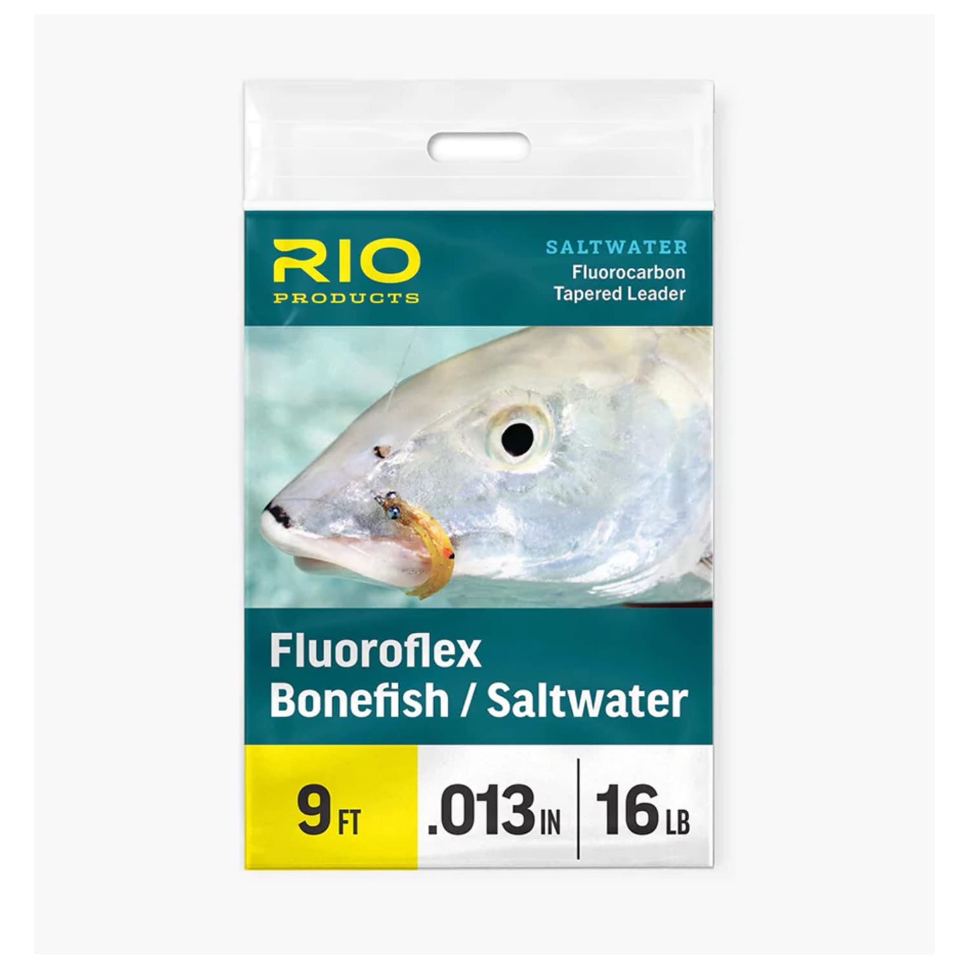 Fluorocarbon Fishing Leader Heavy-Duty Abrasion Resistant Saltwater Line 9ft 20lb 3 Pack - Transparent 9ft 20lb 3 Pack