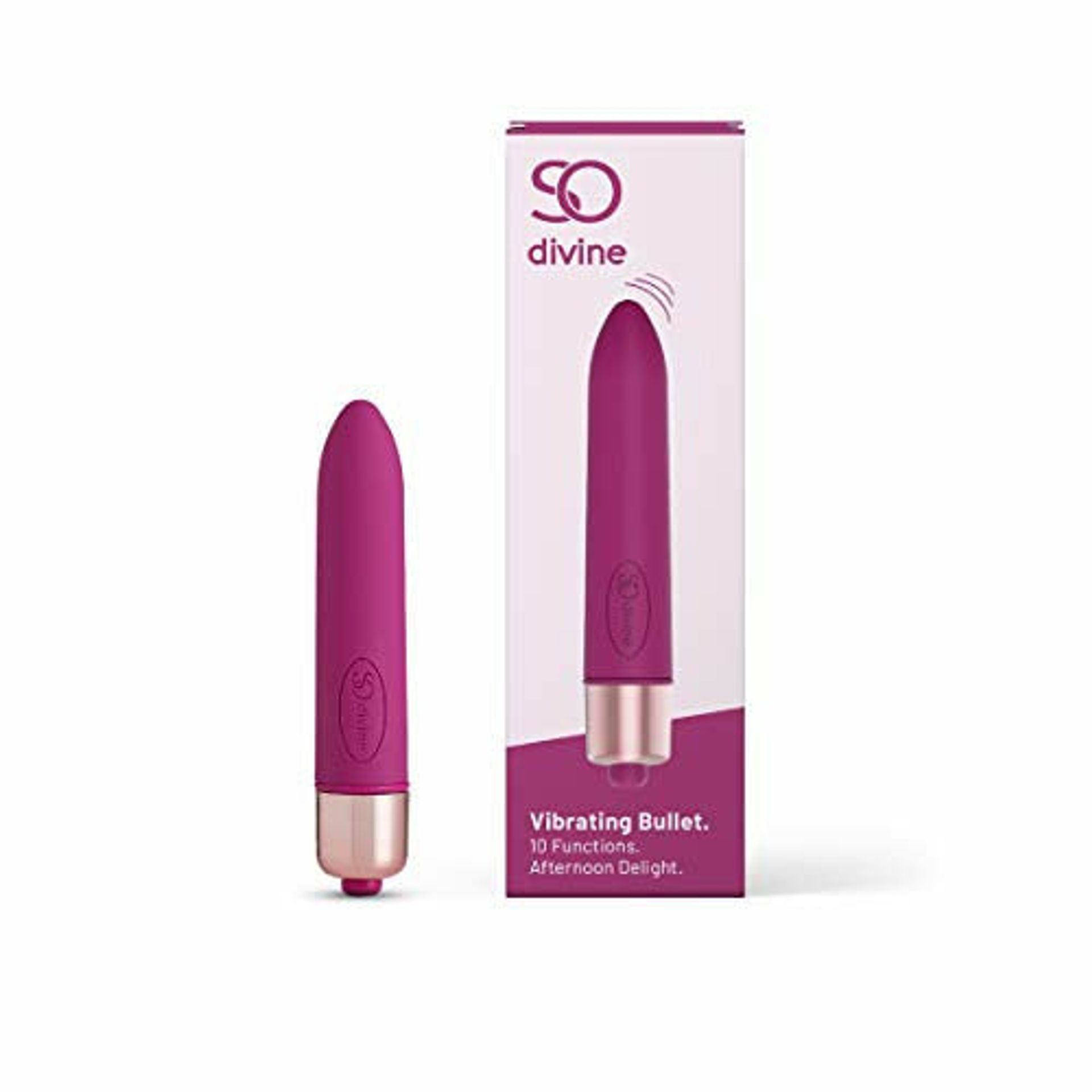So Divine Afternoon Delight Powerful Bullet Vibrator 10 Functions, Length
