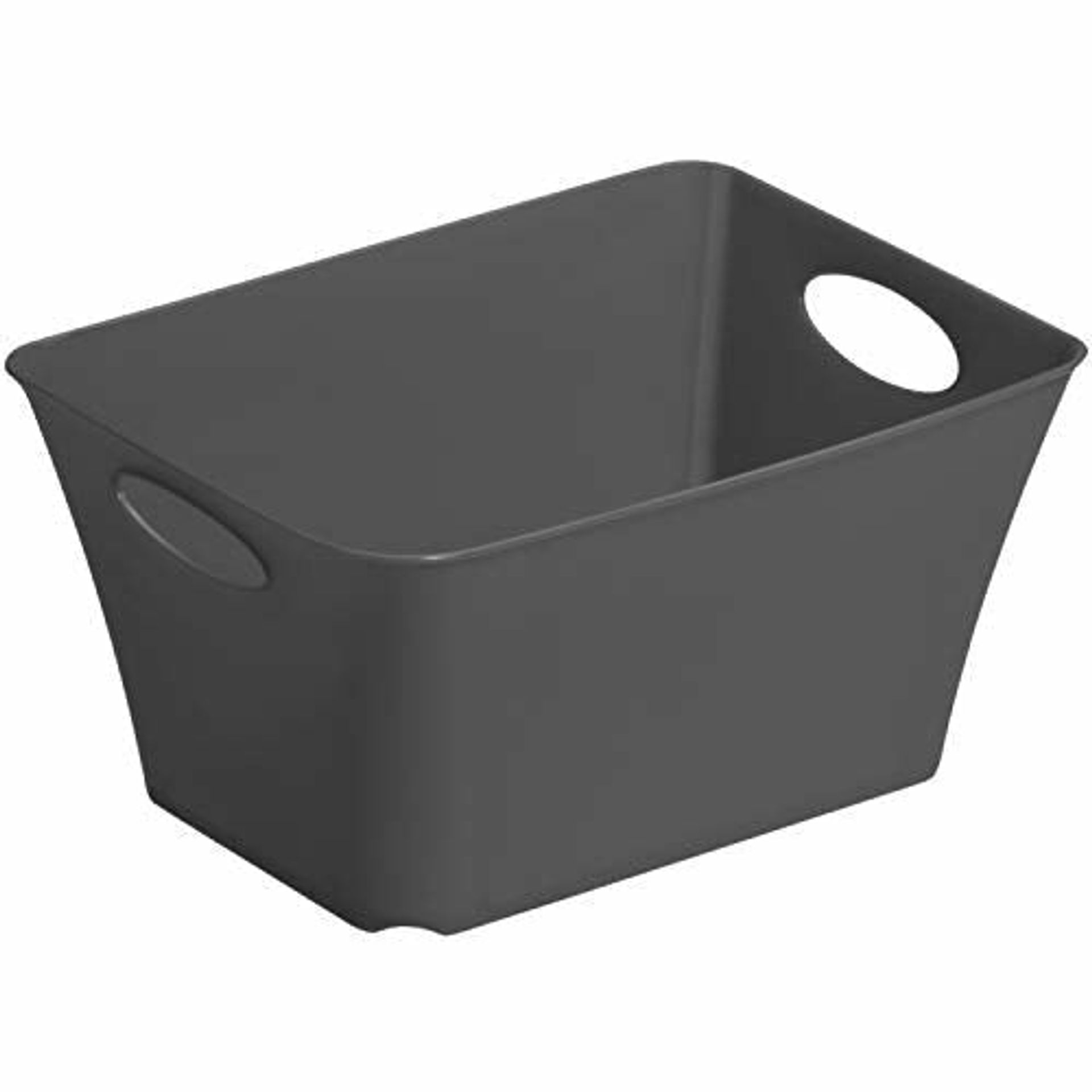 Rotho, Living, Small Storage Box 1.5l, Plastic (PP) BPA-Free, Anthracite,