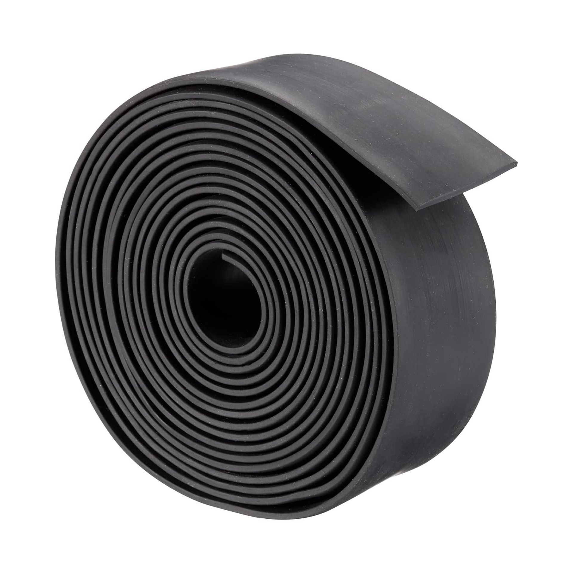 sourcing map Neoprene Rubber Sheet Rolls 3mm(T) x45mm(W) x6m(L), Solid Rubber Strips for DIY Gasket, Sealing Padding, Reduce Vibration Mat