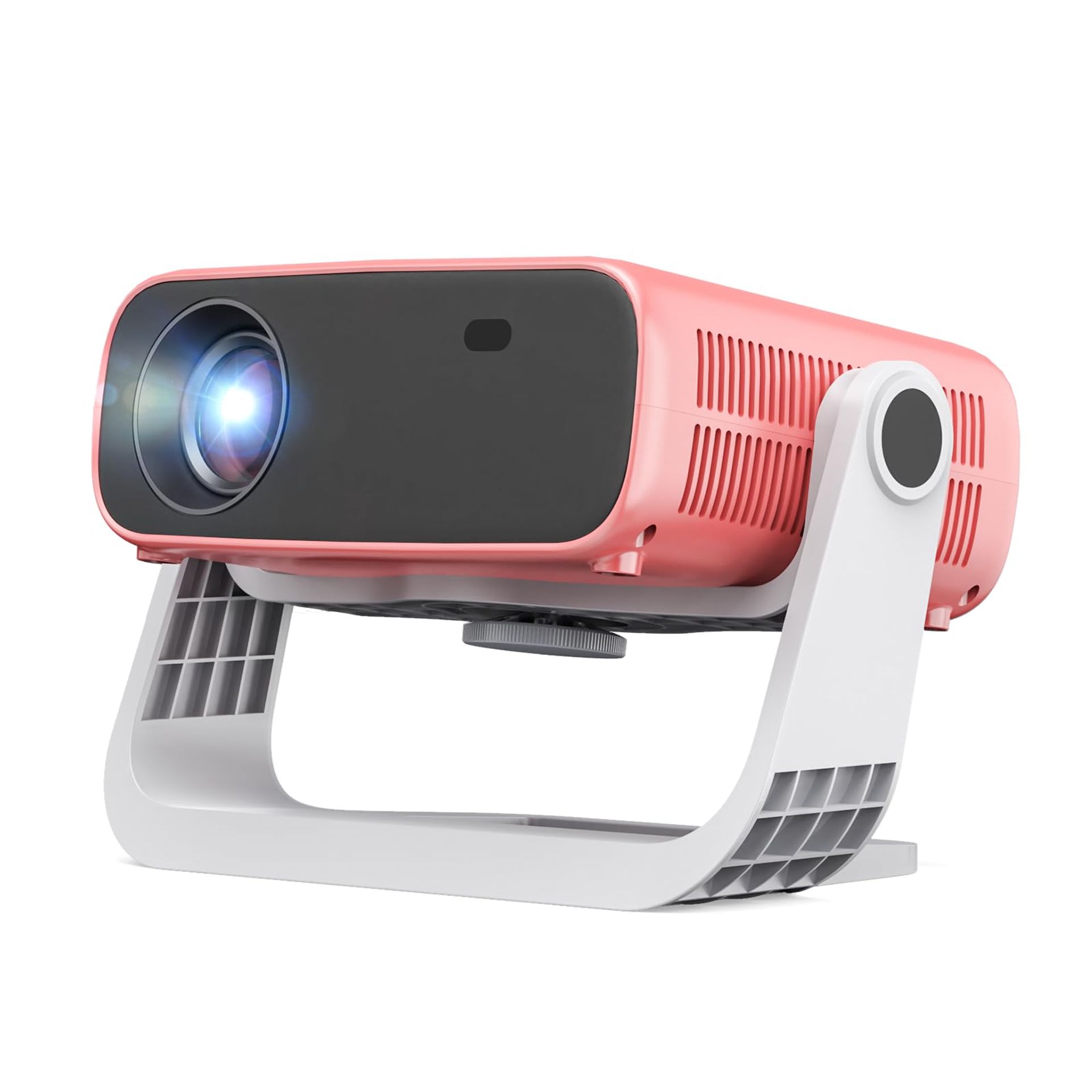 Portable Mini Projector WiFi Bluetooth Native Full HD 1080P Smart Home Theatre - White