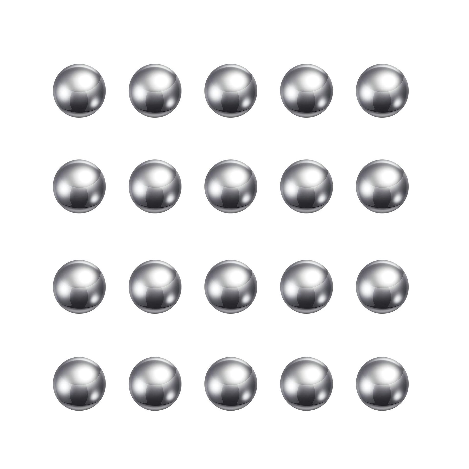 uxcell 2mm Bearing Balls 304 Stainless Steel G100 Precision Balls 2000pcs