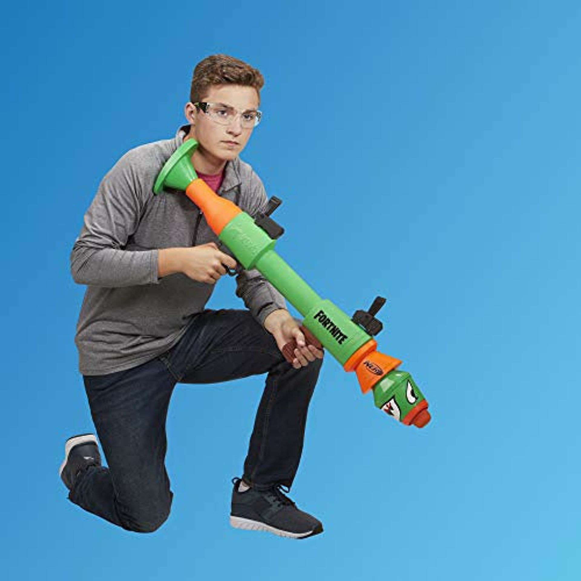 Nerf Fortnite RL Blaster -- Fires Foam Rockets -- Includes 2