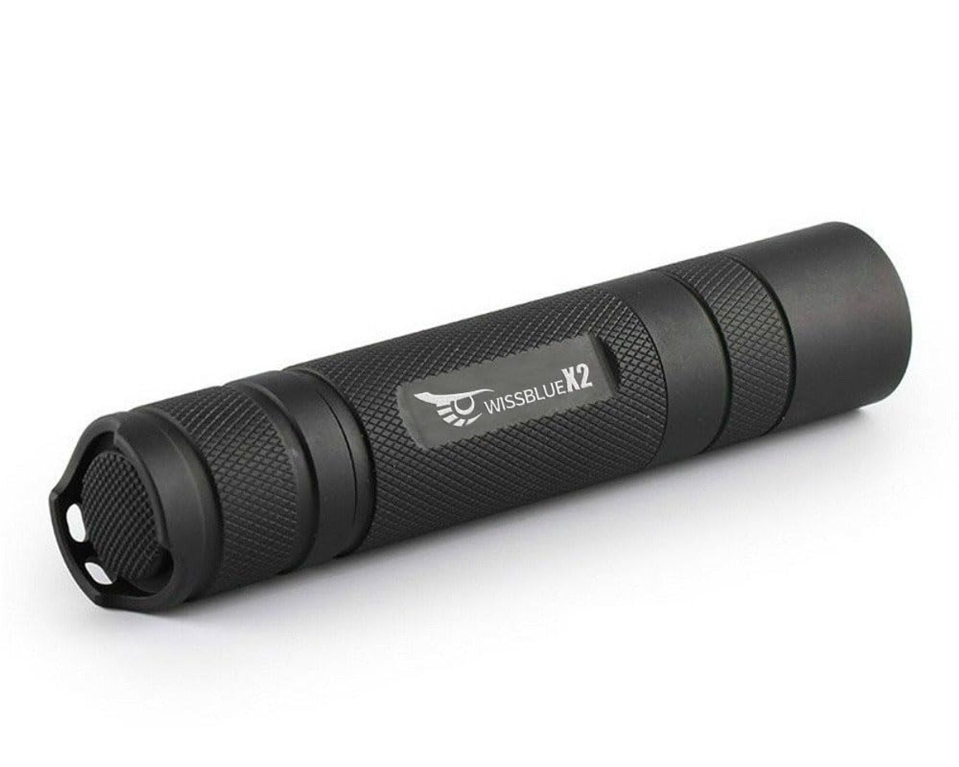 Military Grade Rechargeable Flashlight 6 Modes 16000 Lumen with Magnetic Base COB Light - Black WISSBLUE
