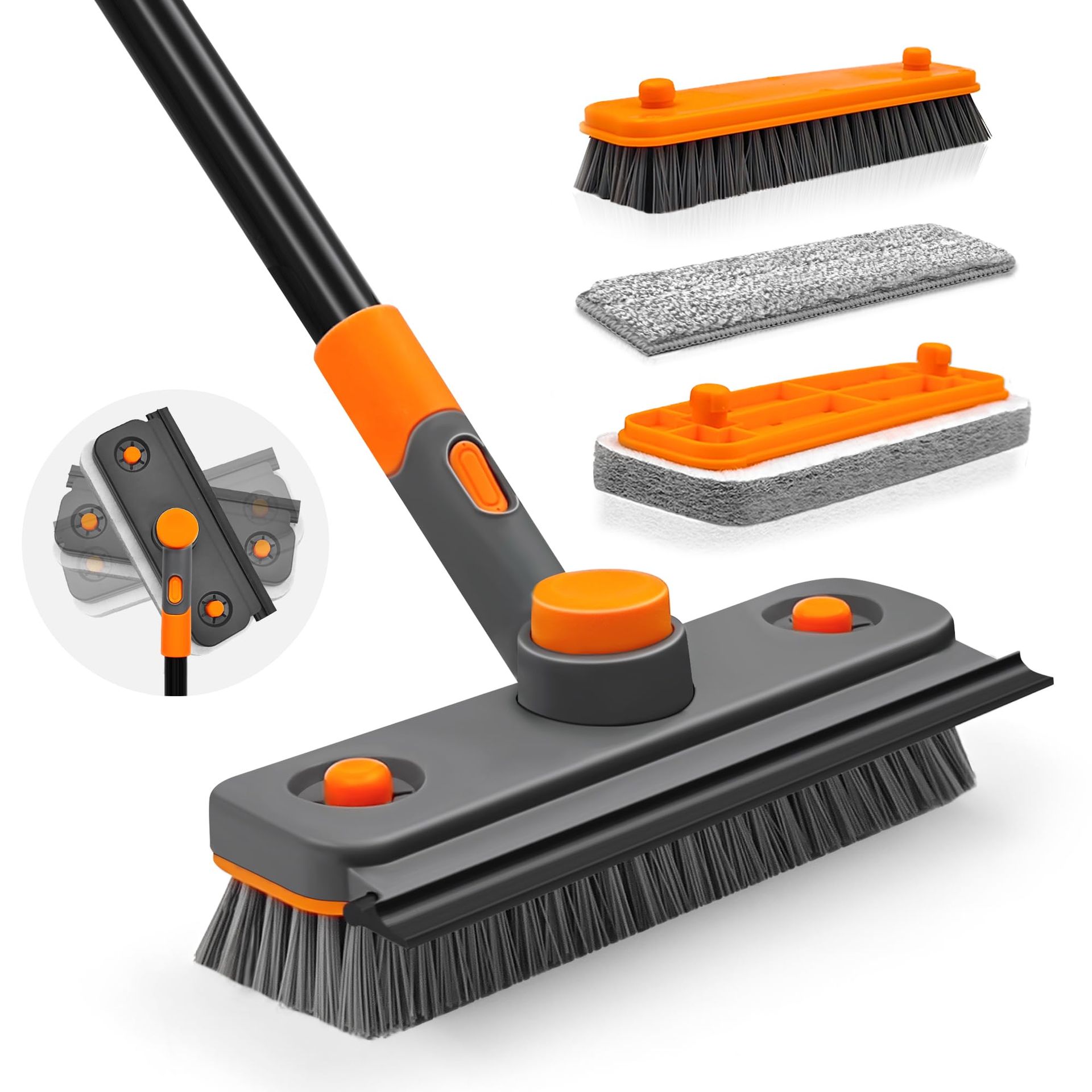 4-in-1 Bathroom Scrubber - Long Handle £ 9.59 £13.99 SAVE 31 % Selling fast - + Add to Cart