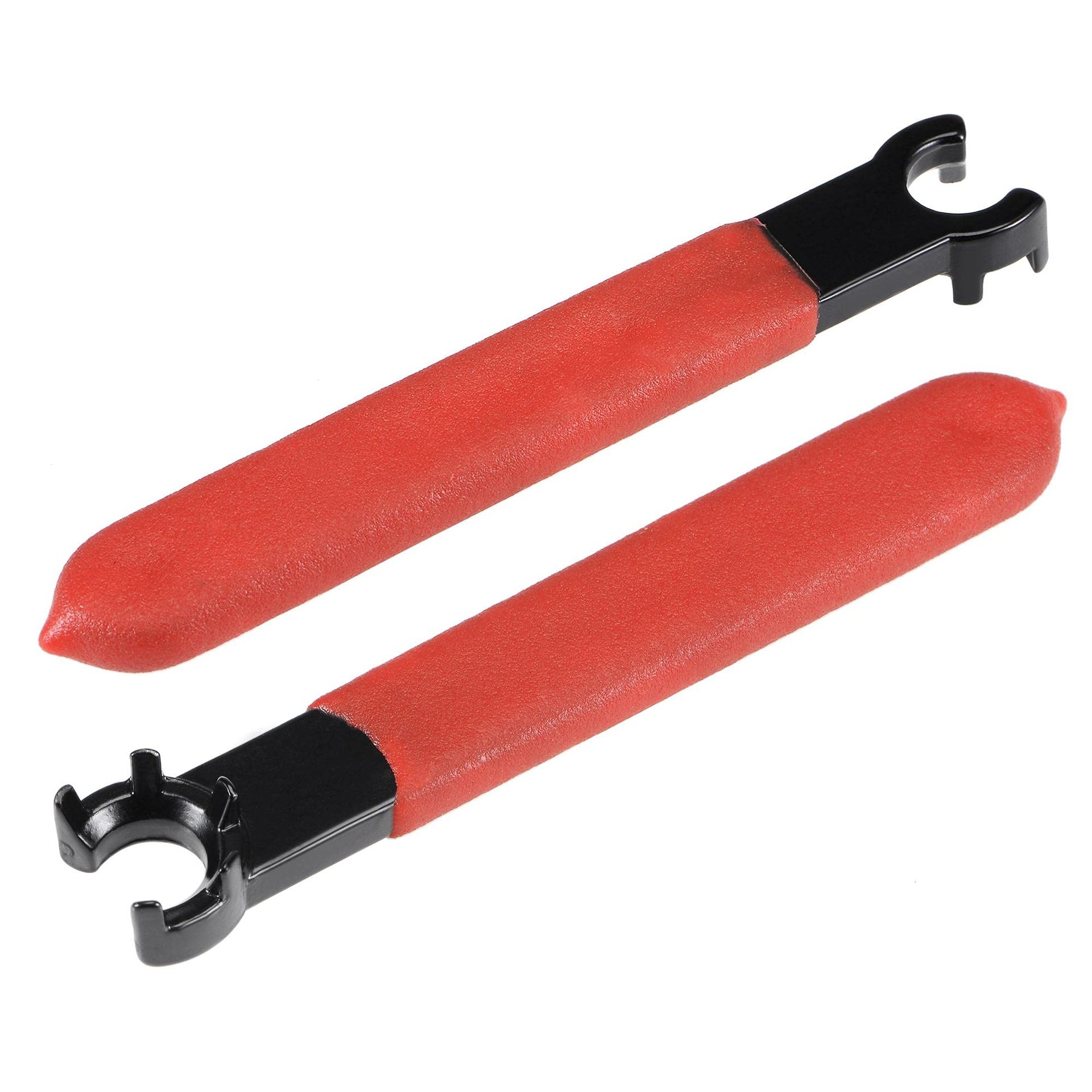 Durable Collet Chuck Spanner Set with Non-Slip Handle for ER11M Nut - 2 Pack