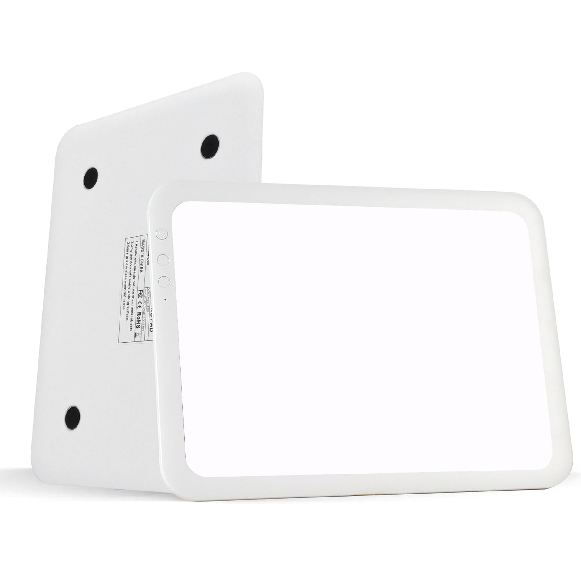 A4 Light Board for Tracing Pad USB Powered Ultra-Thin Adjustable Brightness Stepless Lightbox for Drawing Diamond Painting - White A4-21C