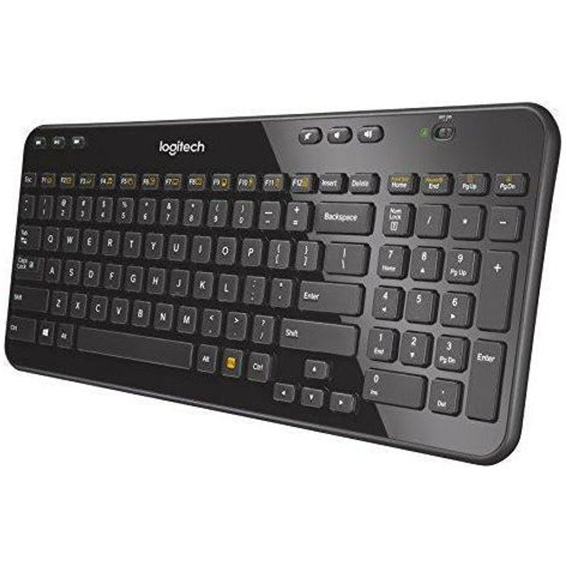 Logitech K360 Compact Wireless Keyboard With USB Unifying Receiver