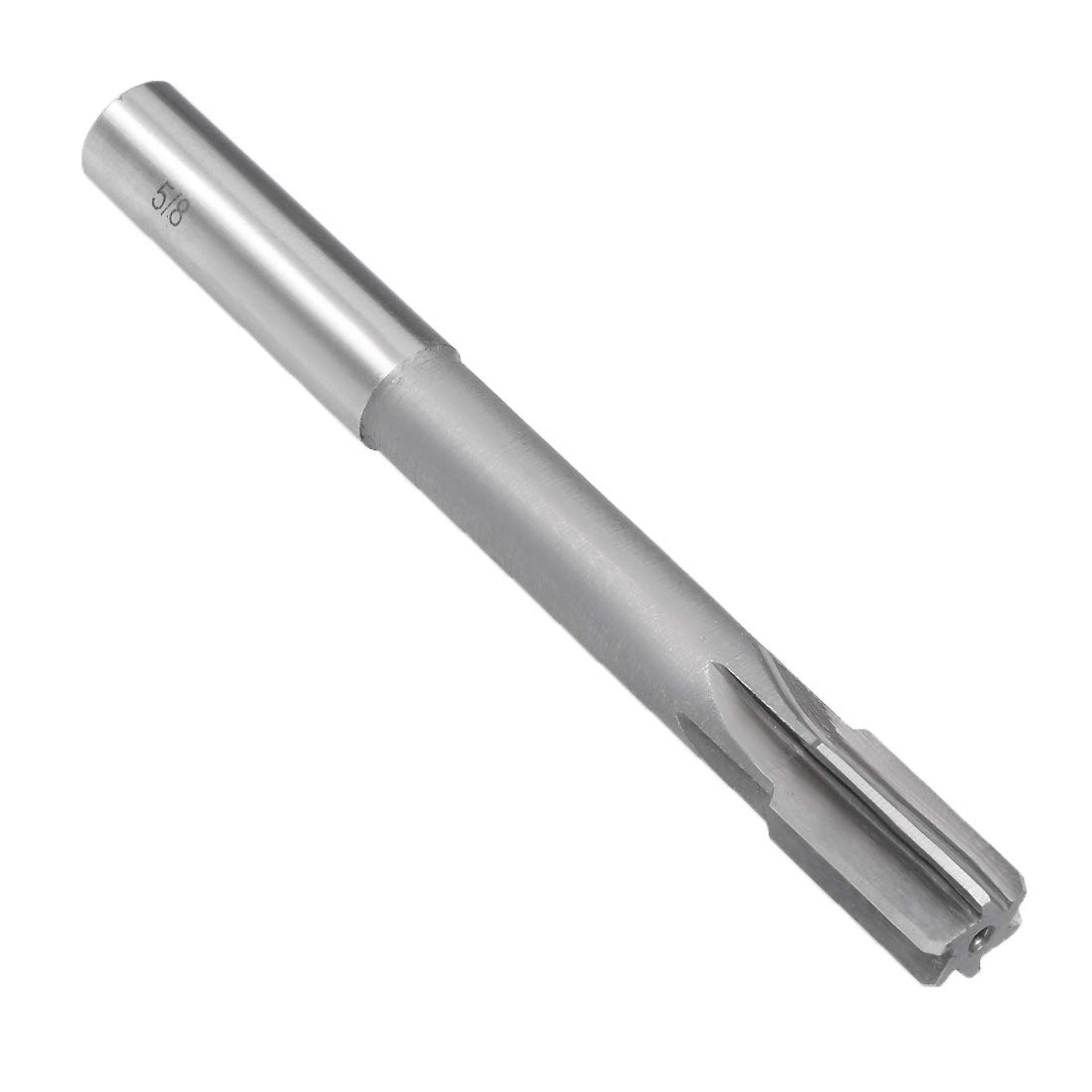 5/8" HSS Chucking Reamer with 6 Straight Flutes, Precision Tool for Metalwork