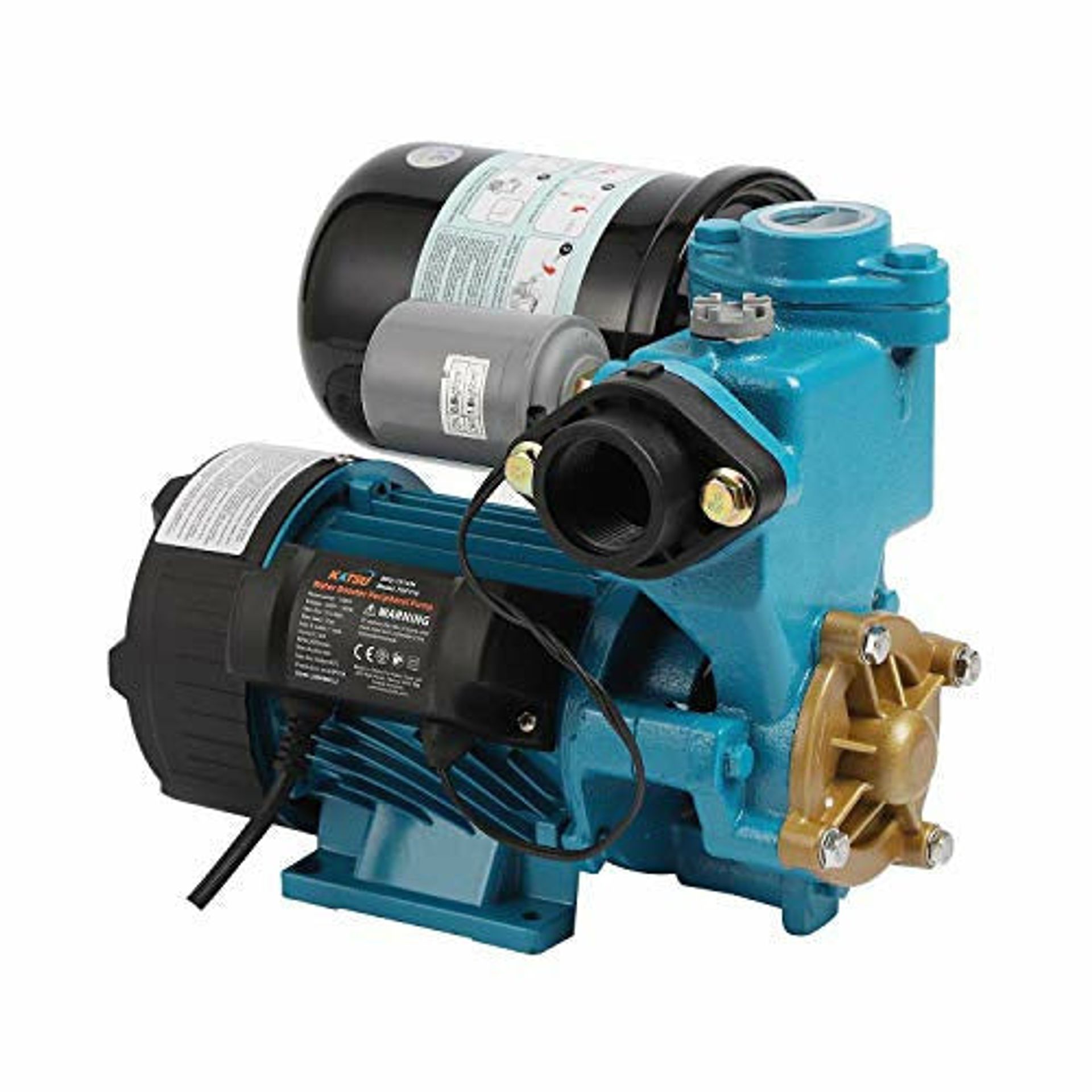 KATSU Tools Water Pressure Booster Pomp Zelfaanzuigende 370W Geschikt voor Thuis Huishoudelijke Tuin Water Kranen 151406