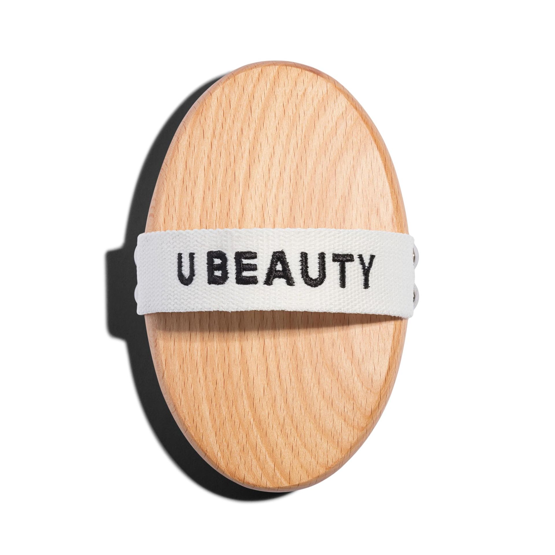 Exfoliating Body Brush with Beech Wood Handle and Nylon Bristles for Smooth Skin - Grey Brush - Valentines