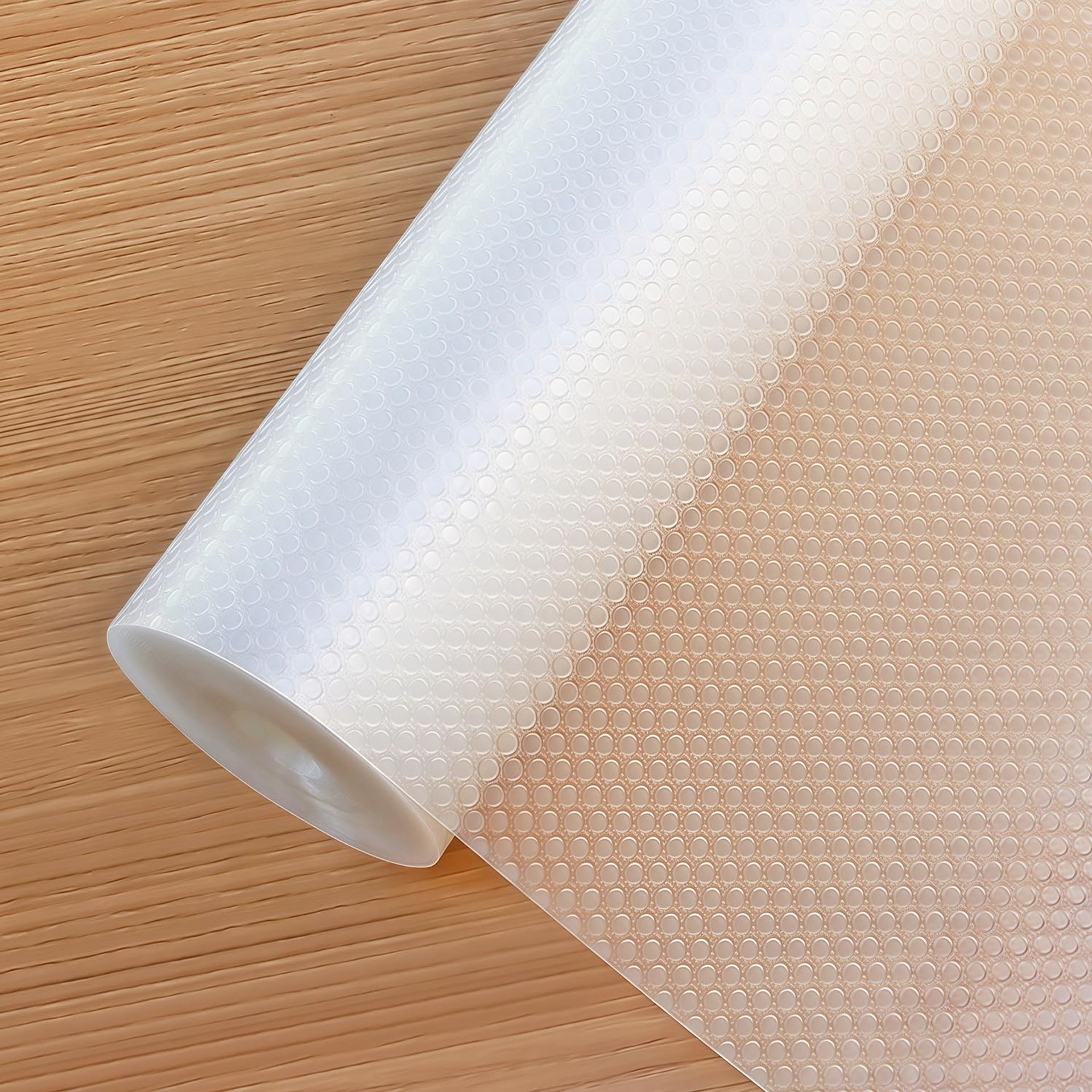 Non-Slip Waterproof Kitchen Drawer Liners 44.5cmx500cm - Oil-Proof EVA Shelf Protectors