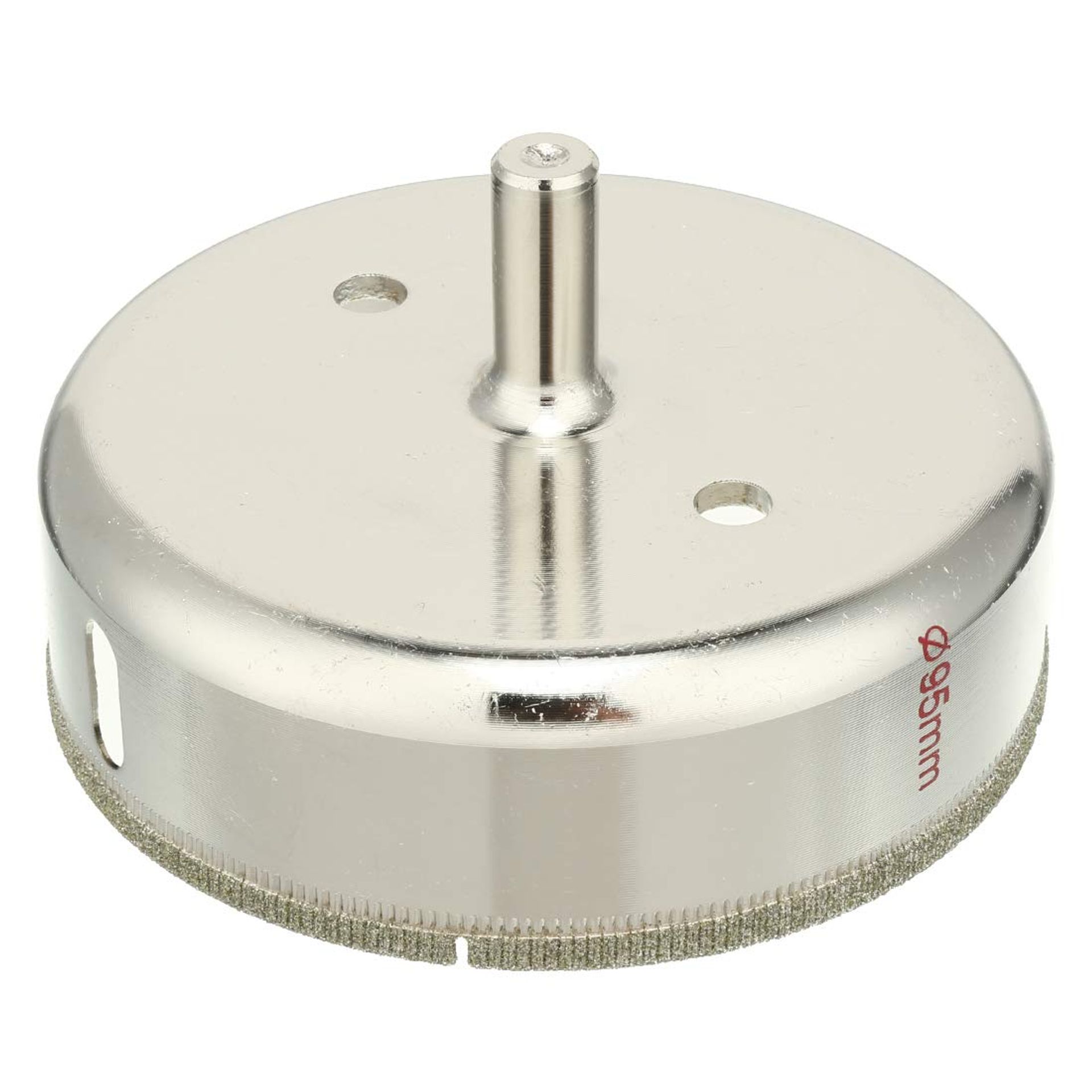 95mm Diamond Coated Glass Hole Saw for Tiles, Marble & More - Uxcell
