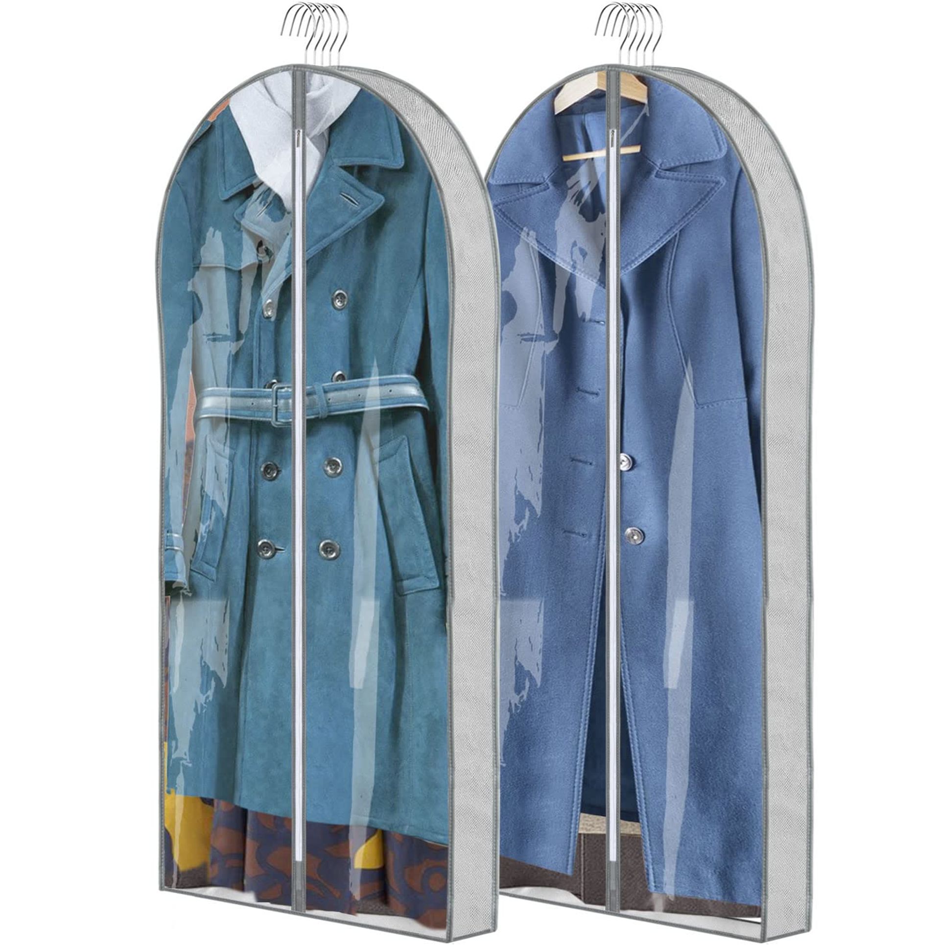 dress bags long - 65" Garment Bag 9(23cm) Dress Bags for Gowns Long,