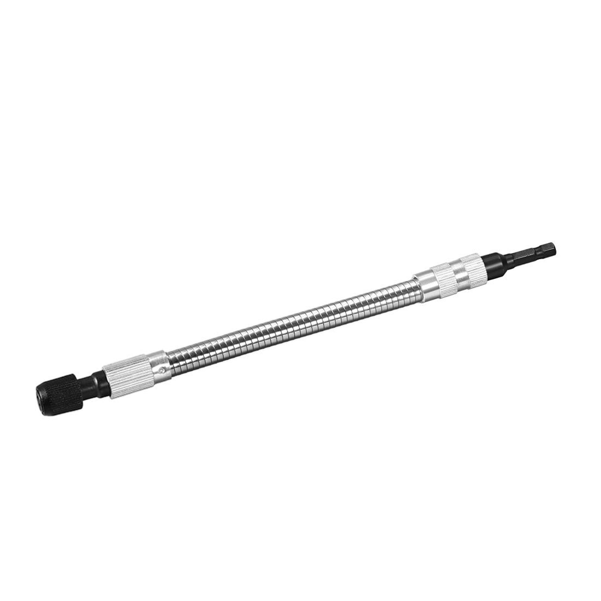 9.84-Inch Flexible Extension Screwdriver Bit Holder - Magnetic Hex Shaft & Self-Locking Connection