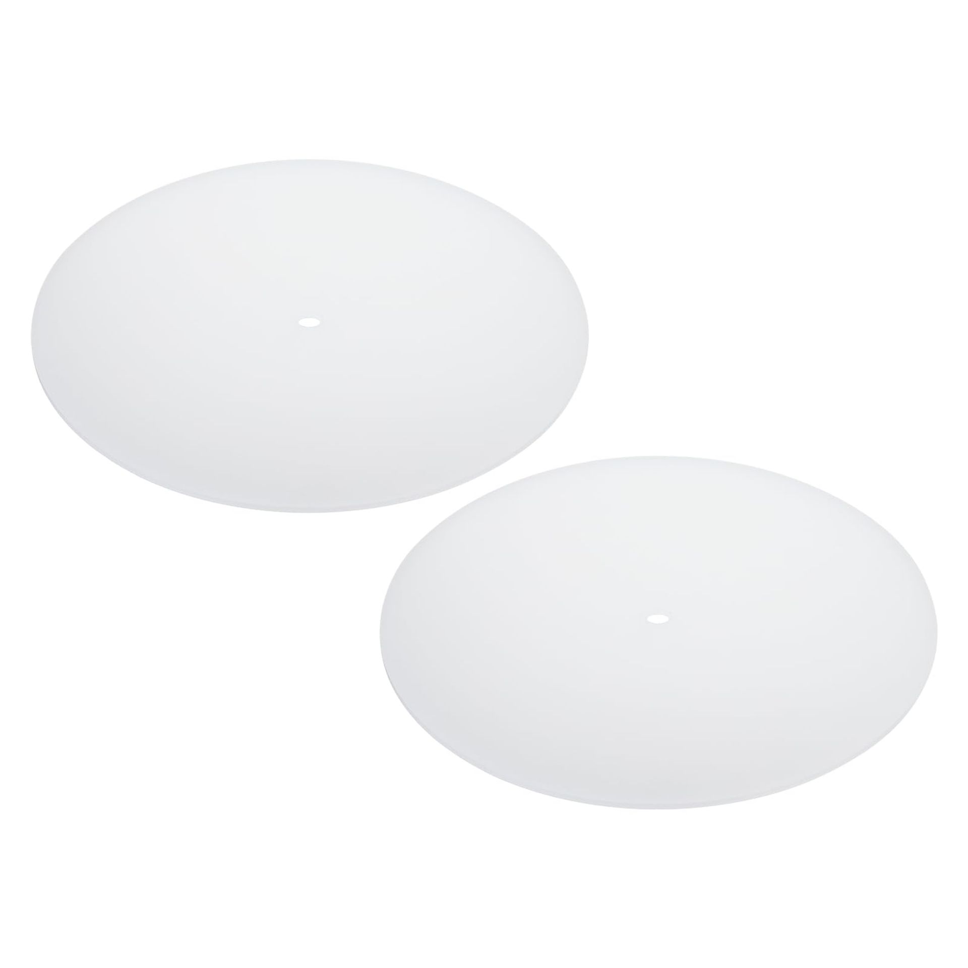 Lampshade Diffuser Set 2 Pcs 17.5in Round Acrylic Heat Resistant With Cen