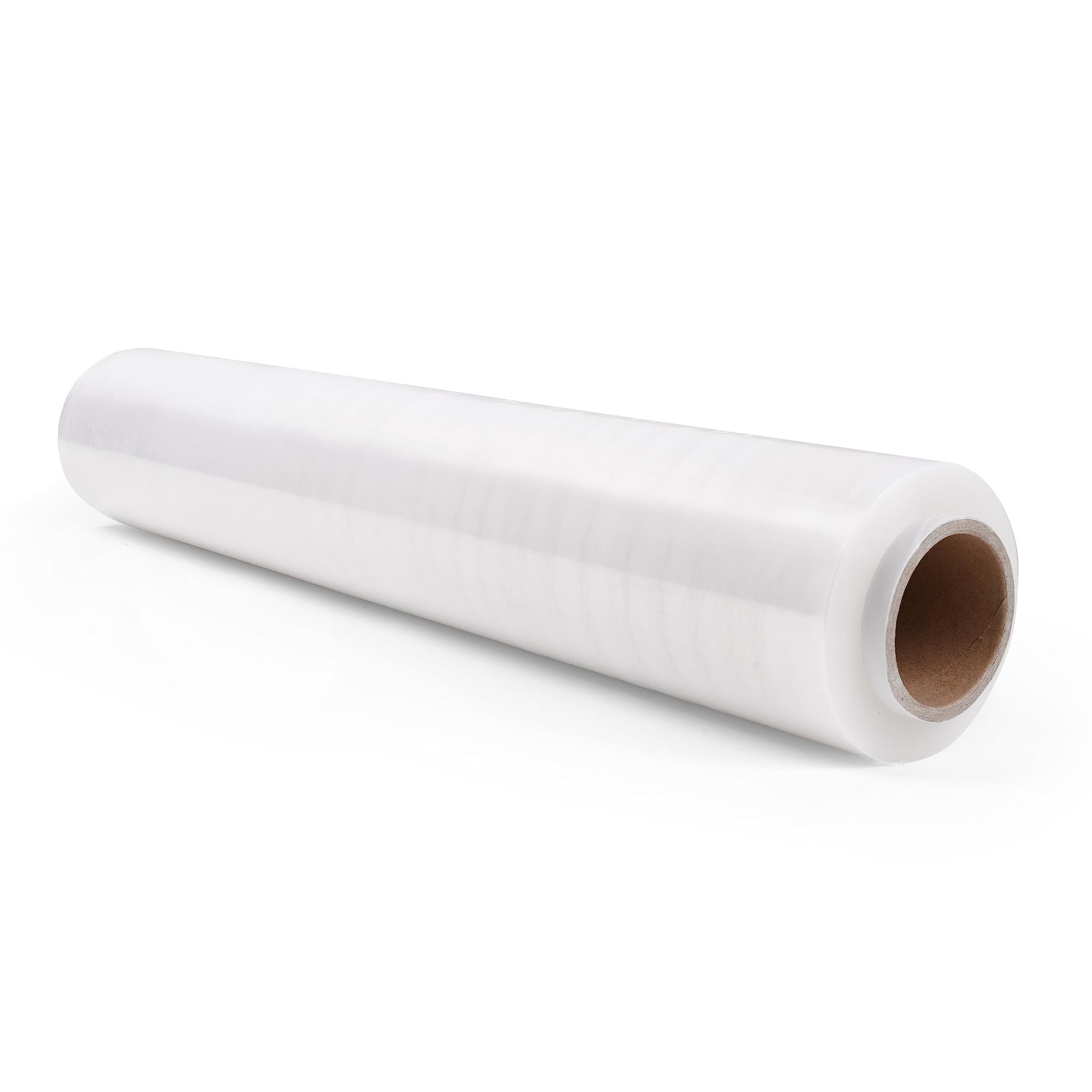 Stretch Film 50cm x 230m 21 Micron Hand Pallet Wrap Waterproof Packaging - Transparent 2 Rolls
