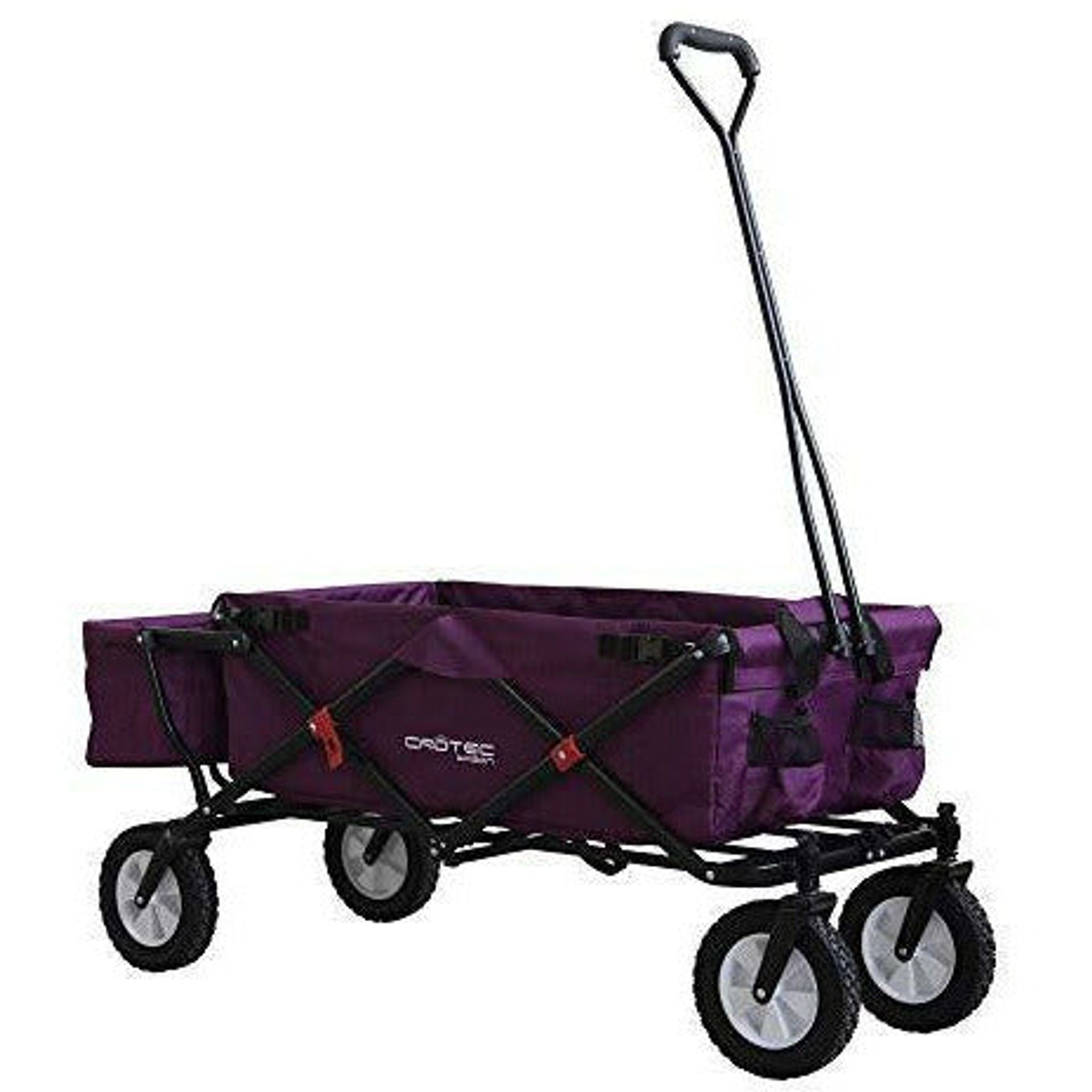The Original Crotec CT200 Folding Hand Wagon-Camping-Garden-Festival