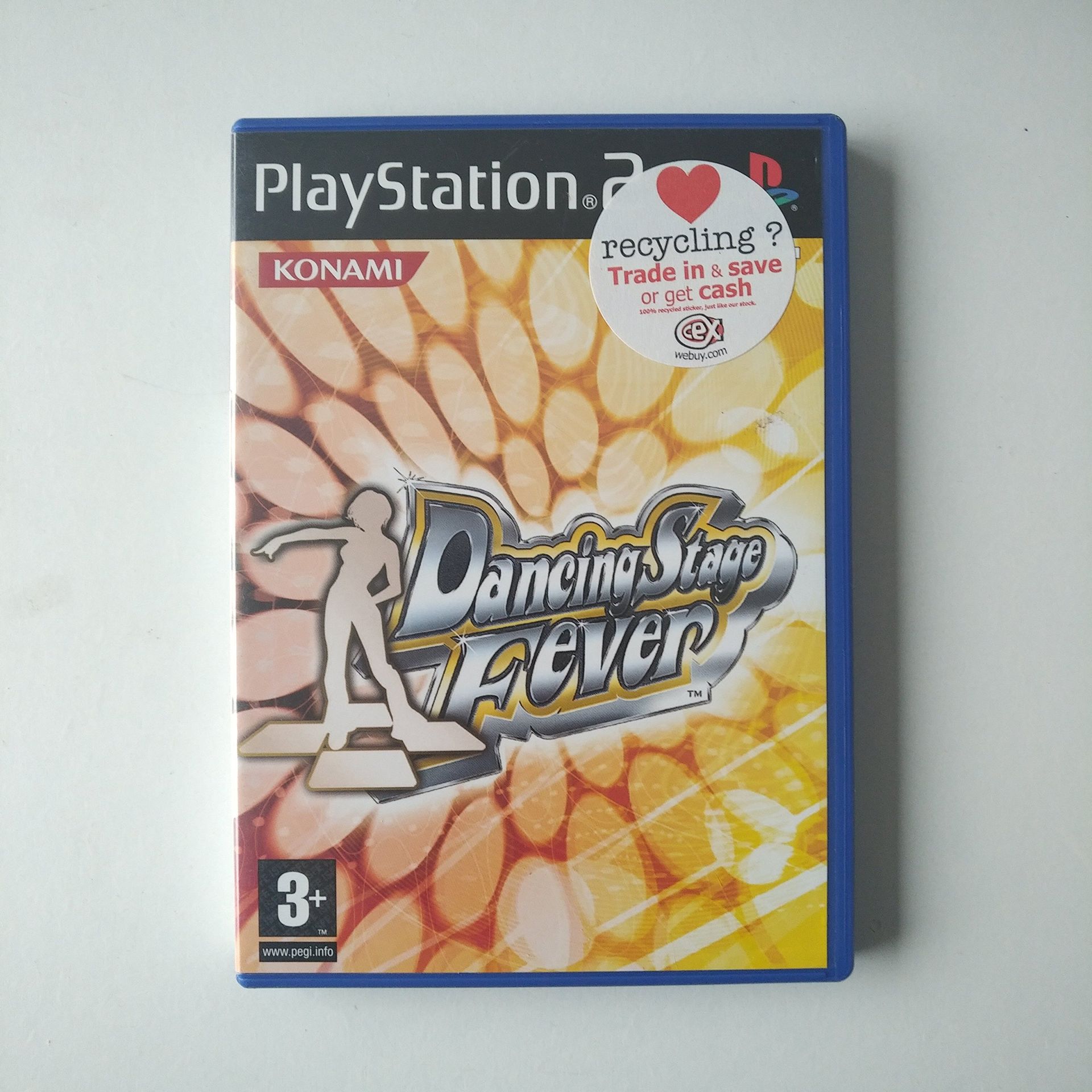 Konami Dancing Stage Fever PS2 Game Rhythm Music Dance Mat Compatible - Standard Edition
