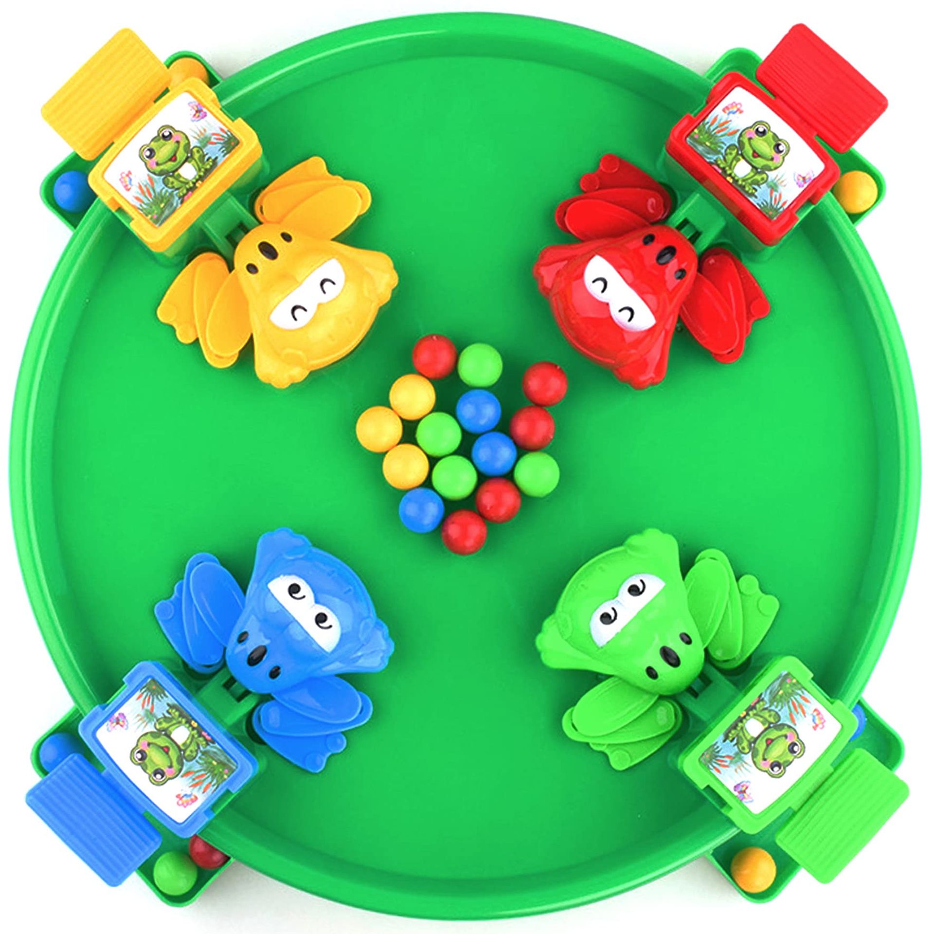 EPHIIONIY Bambiya Hungry Frogs Board Game – Fast-Paced 4 Player Fun for Kids 3+