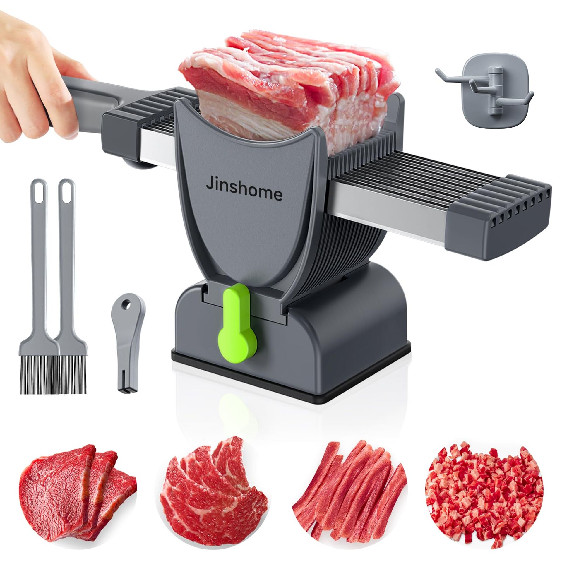 Manual Meat Slicer & Cleaver Knife Set for Beef, Pork & Mutton – Perfect for Home Cooking, BBQ & Hot Pot - Spring Refresh