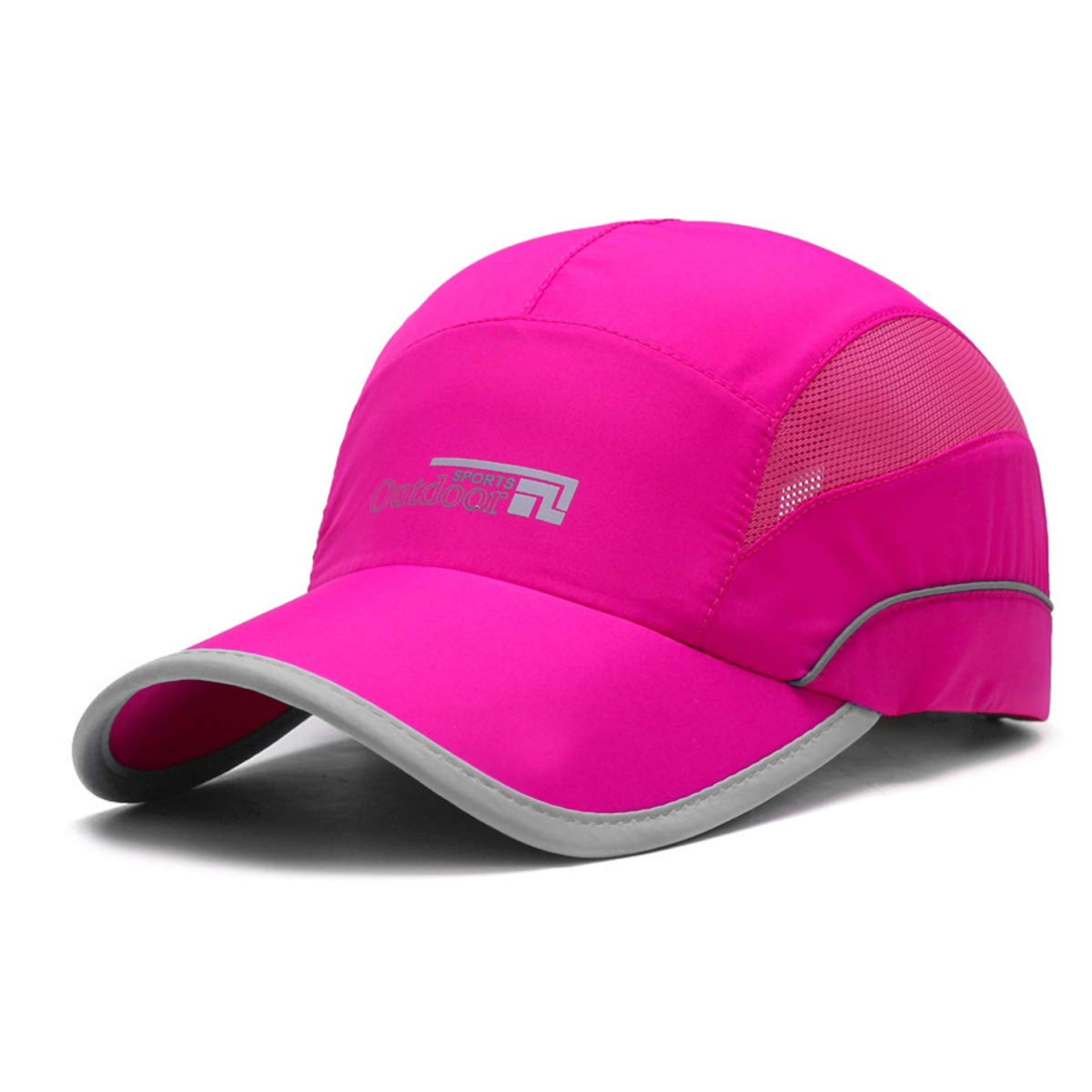 Gisdanchz Rose Red UV Protection Running Hat - Quick-Drying, Breathable & UPF for Men & Women