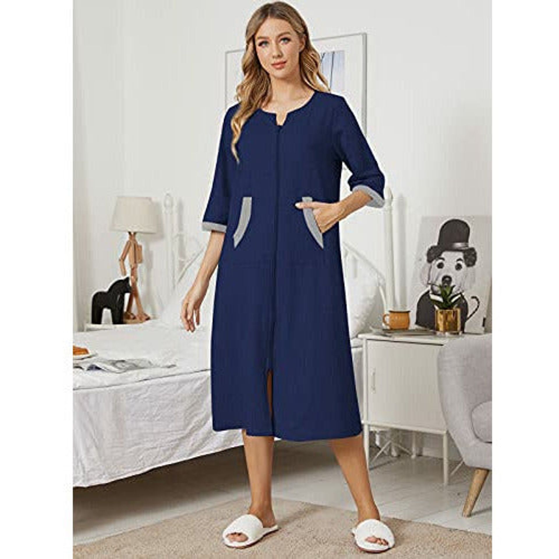 chinese dress ladies Women's Hooded Extra Long Bathrobe
