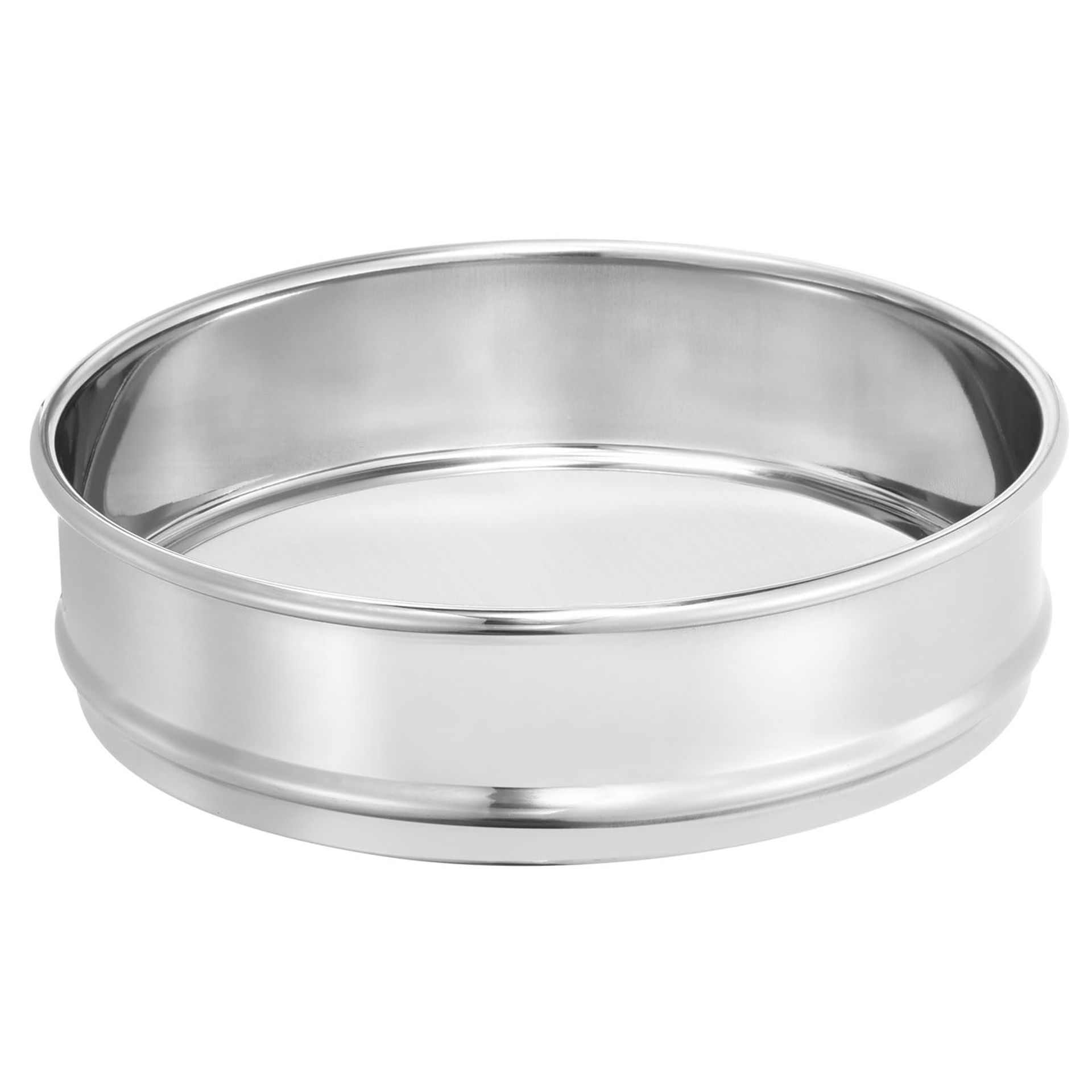 400 Mesh Lab Sieve Industrial Test Sieve 8" Diameter Stainless Steel Wire Cloth - Silver 400 Mesh (0.004mm)