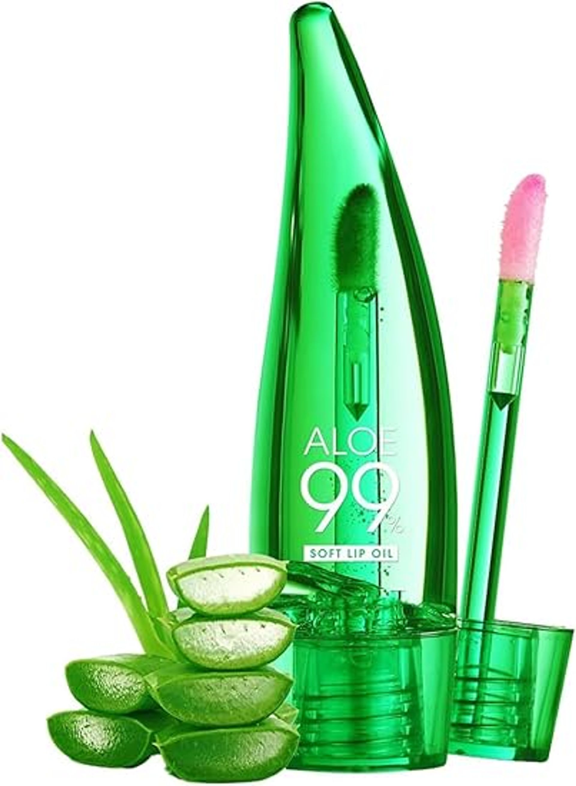 Aloe Colour-Changing Lip Oil - Moisturising & Nourishing Lip Care (3pcs) - Valentines