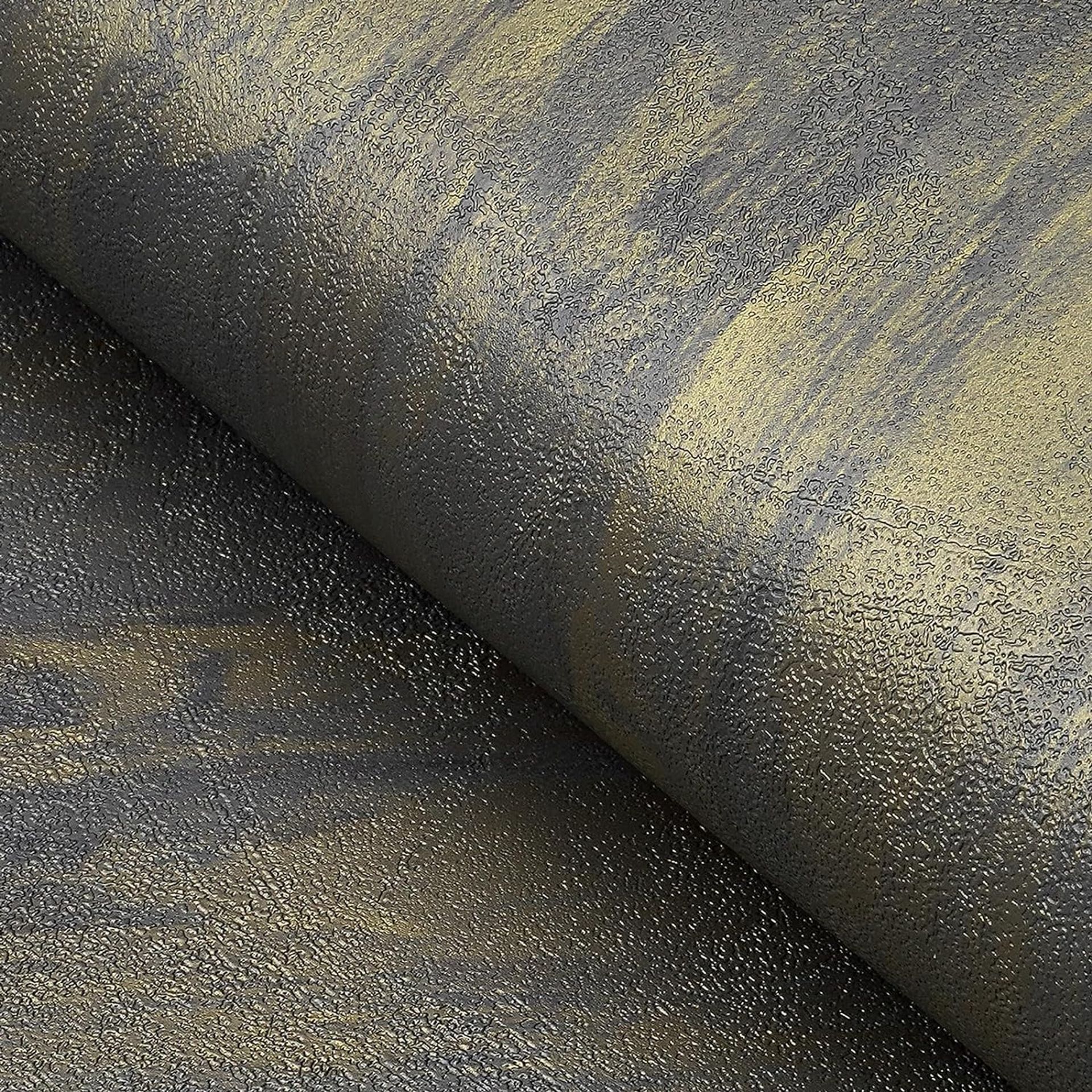 Grey Gold Self-Adhesive Concrete Wallpaper | Easy Peel & Stick Vinyl Wrap | 40CM×2M for Home Décor