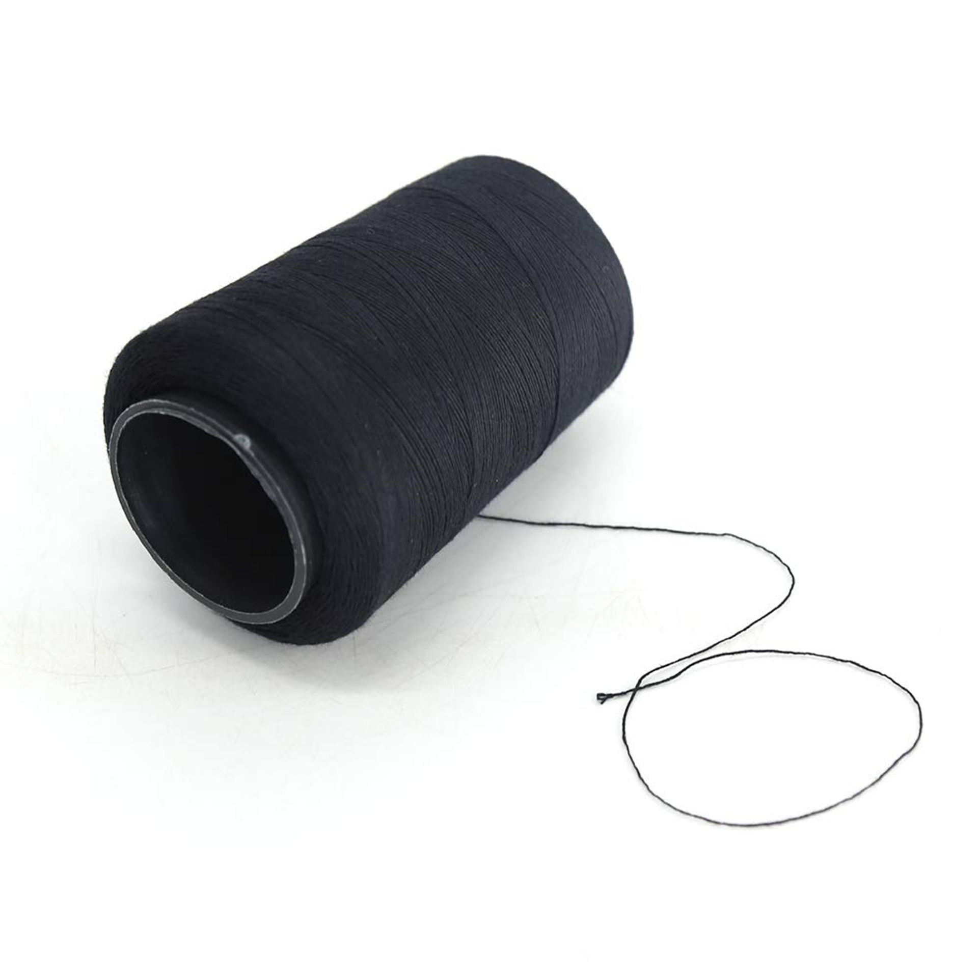 Premium Black Weaving Thread for Wig Making - Durable Hair Weft Sewing