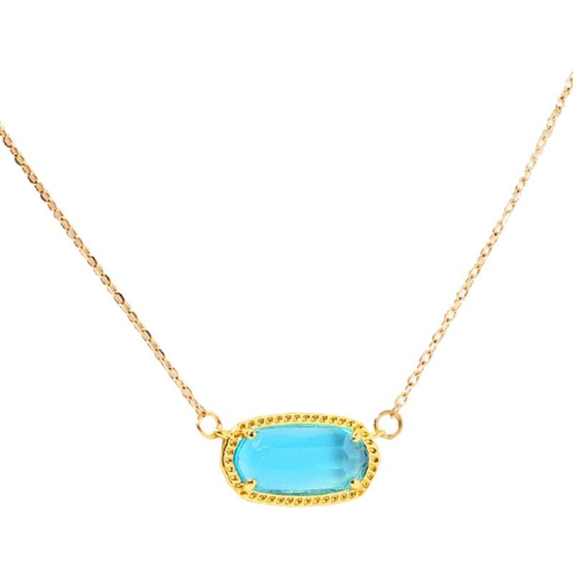 December Gold Birthstone Necklace for Women - Perfect Gift for Birthdays & Holidays