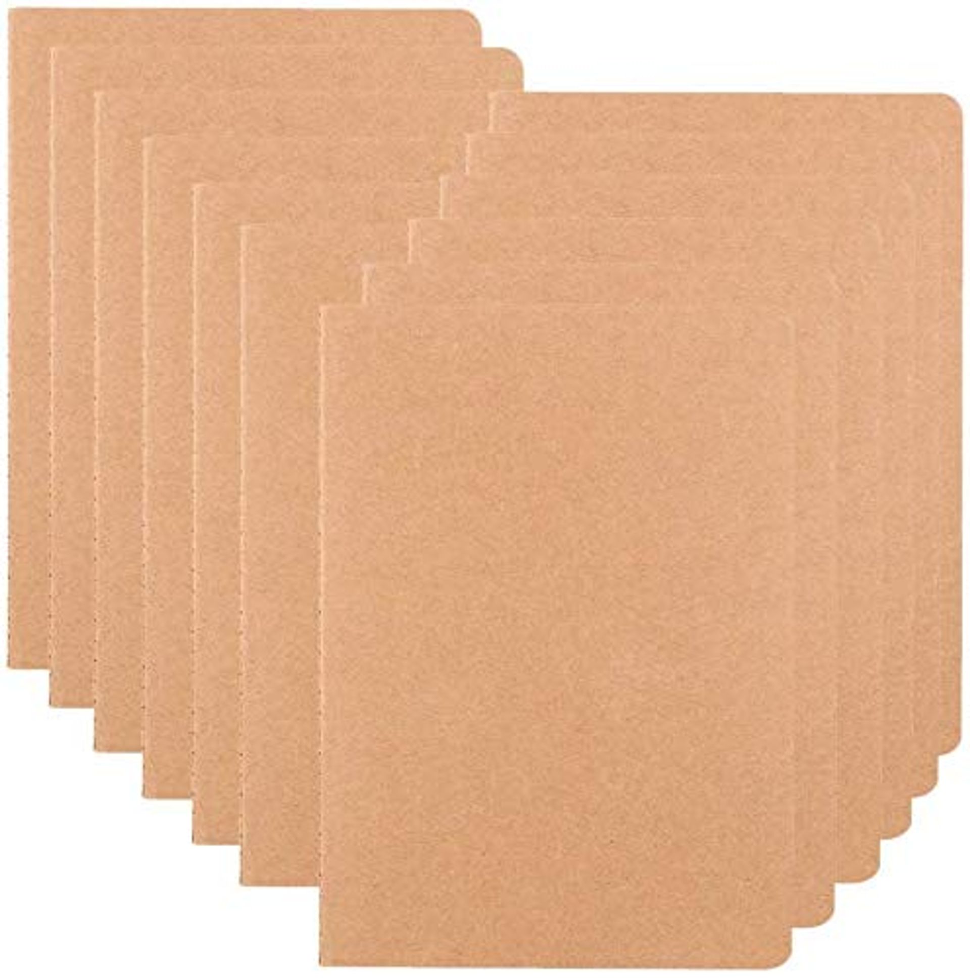 12 Pack A5 Dot Grid Notebooks, Softcover Kraft Journals for Home, Office & Travel - 5.5x8.3 inches