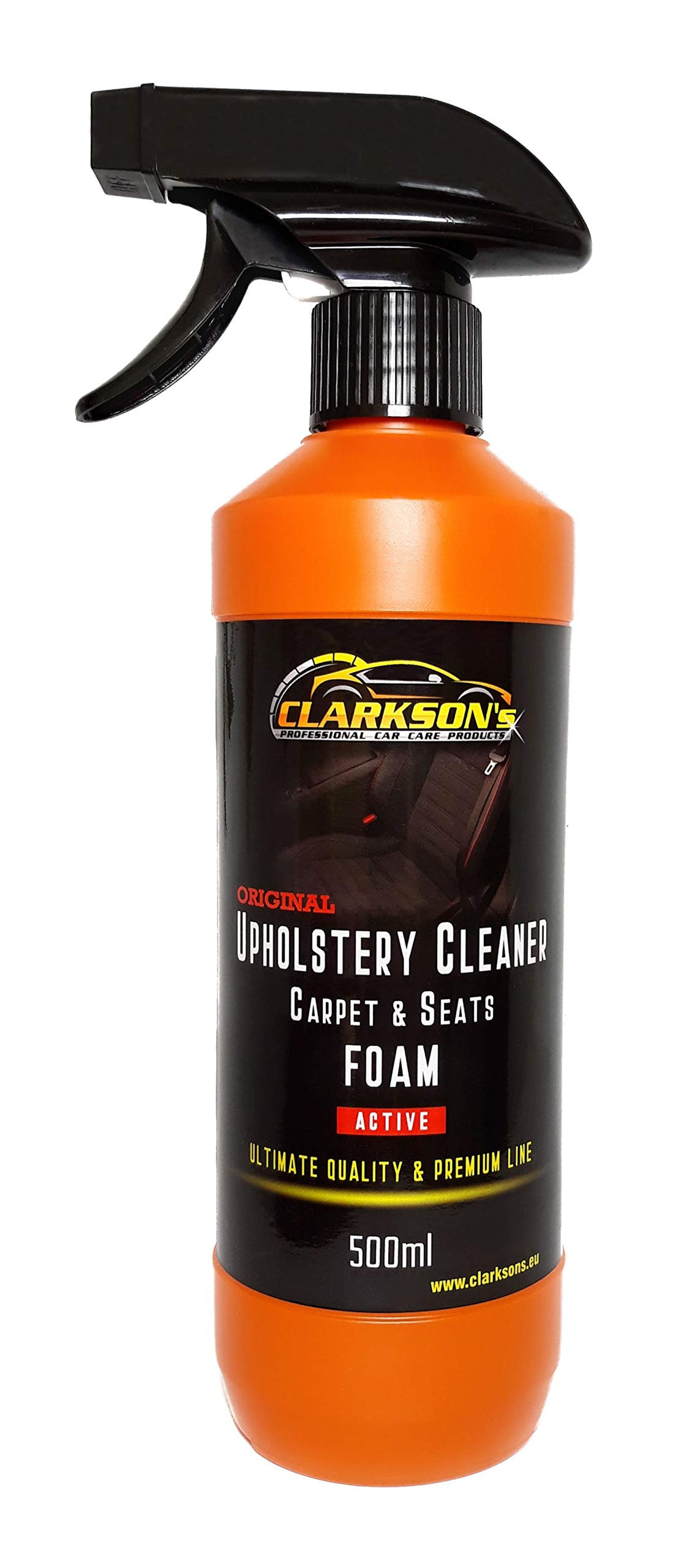 Car Upholstery Cleaner Foam Spray 500ml Carpet & Seats Stain Remover - Fresh