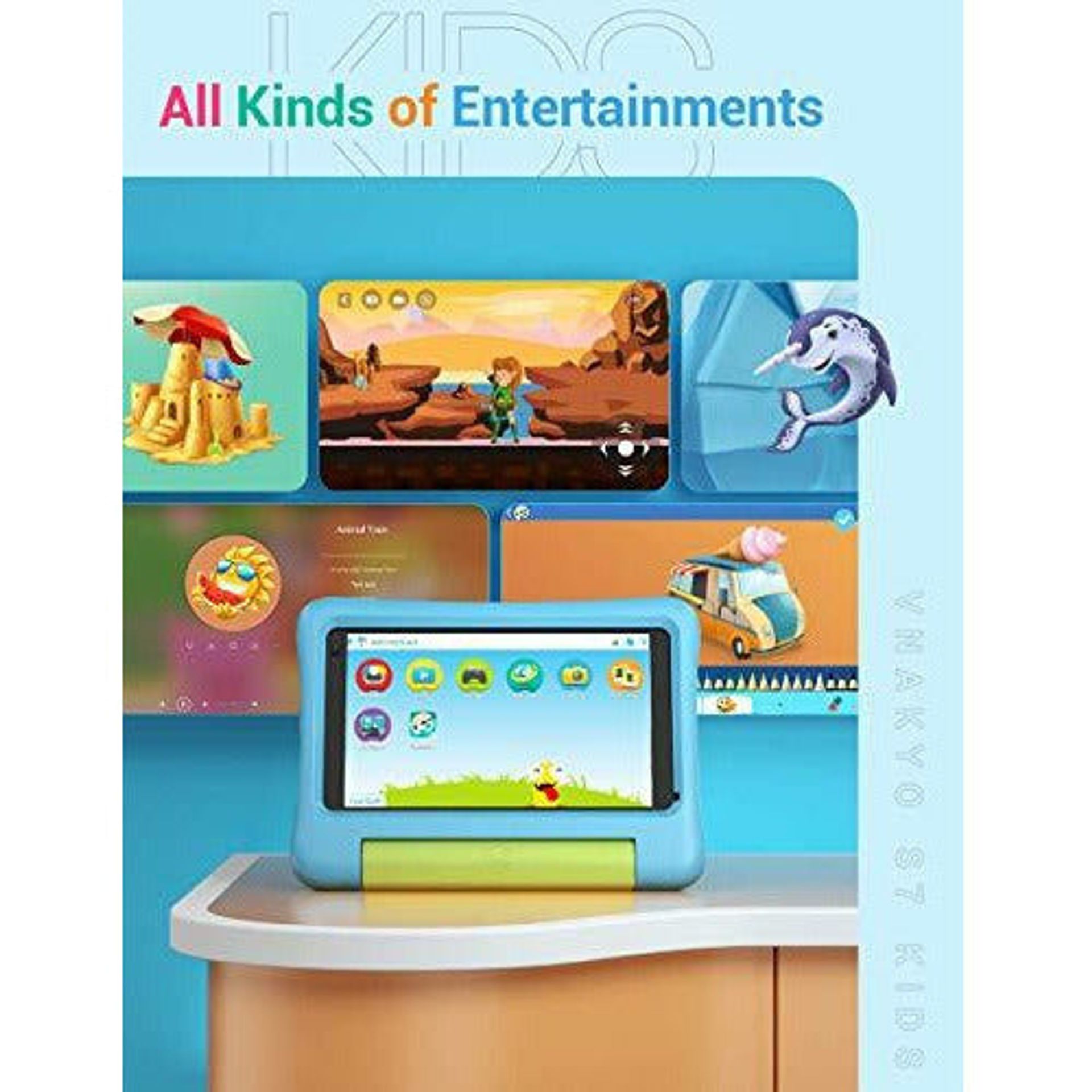 VANKYO MatrixPad S7 Kids Tablet 7 Inch, Android 9.0 Pie, 32GB ROM