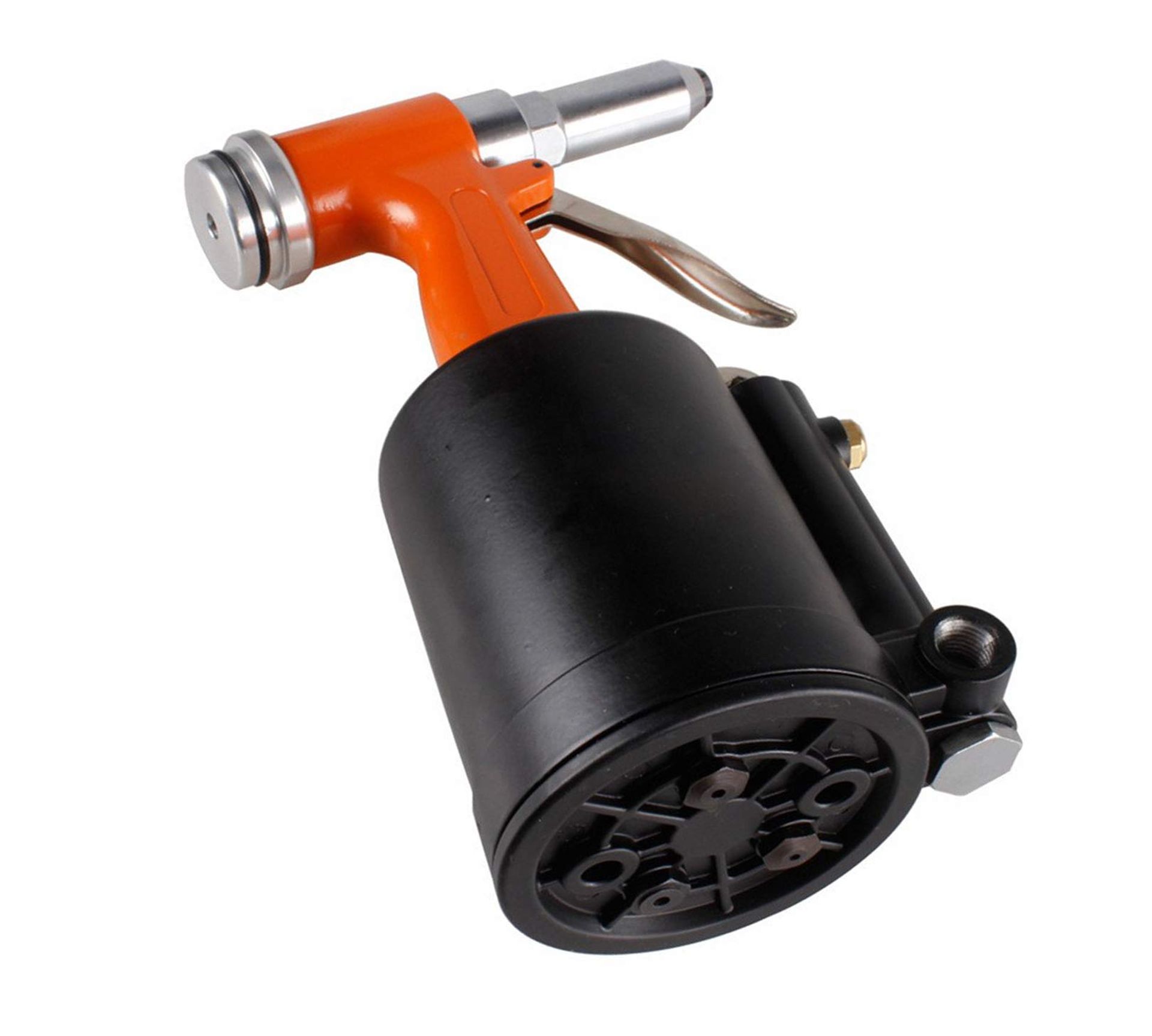Pneumatic Rivet Gun Hydraulic Air Riveter Tool With 5 Nosepieces 1/4-3/32